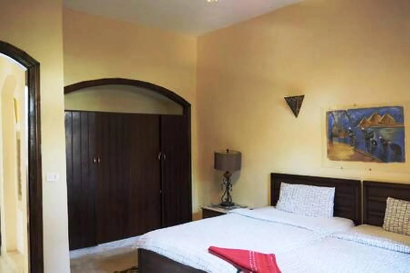 Bedroom, Bed in Nile Compound