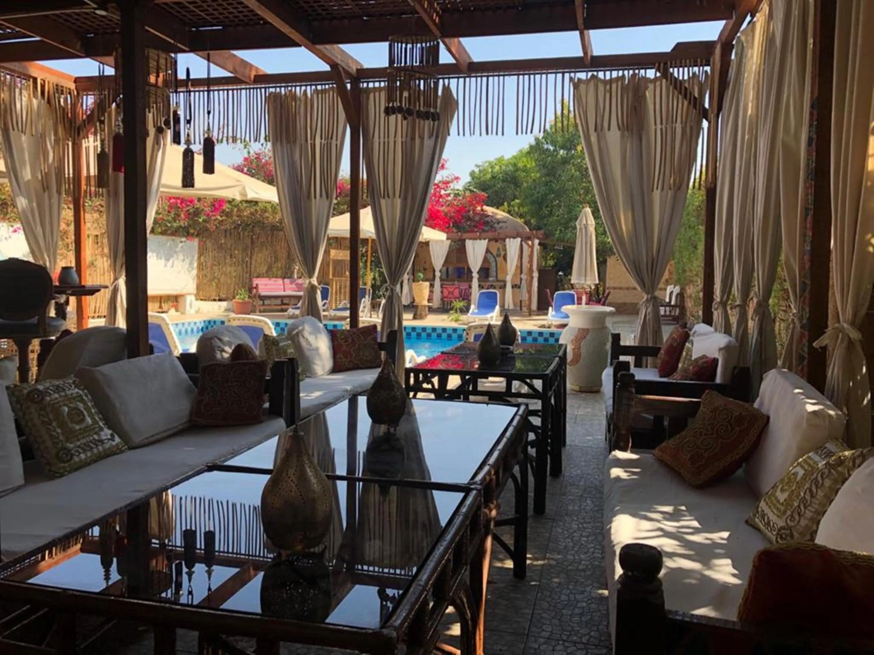 Patio in Nile Compound