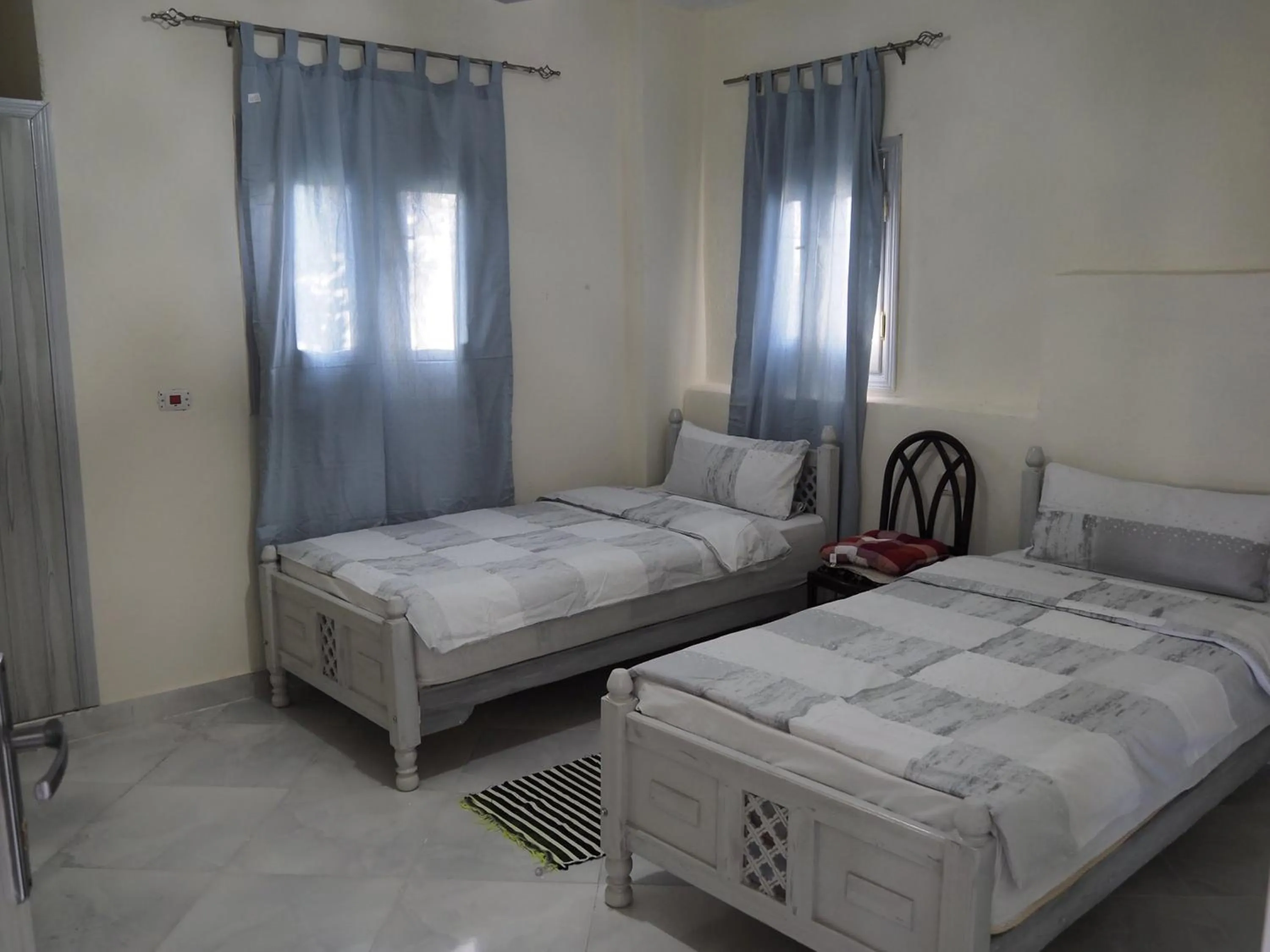 Bedroom, Bed in Nile Compound