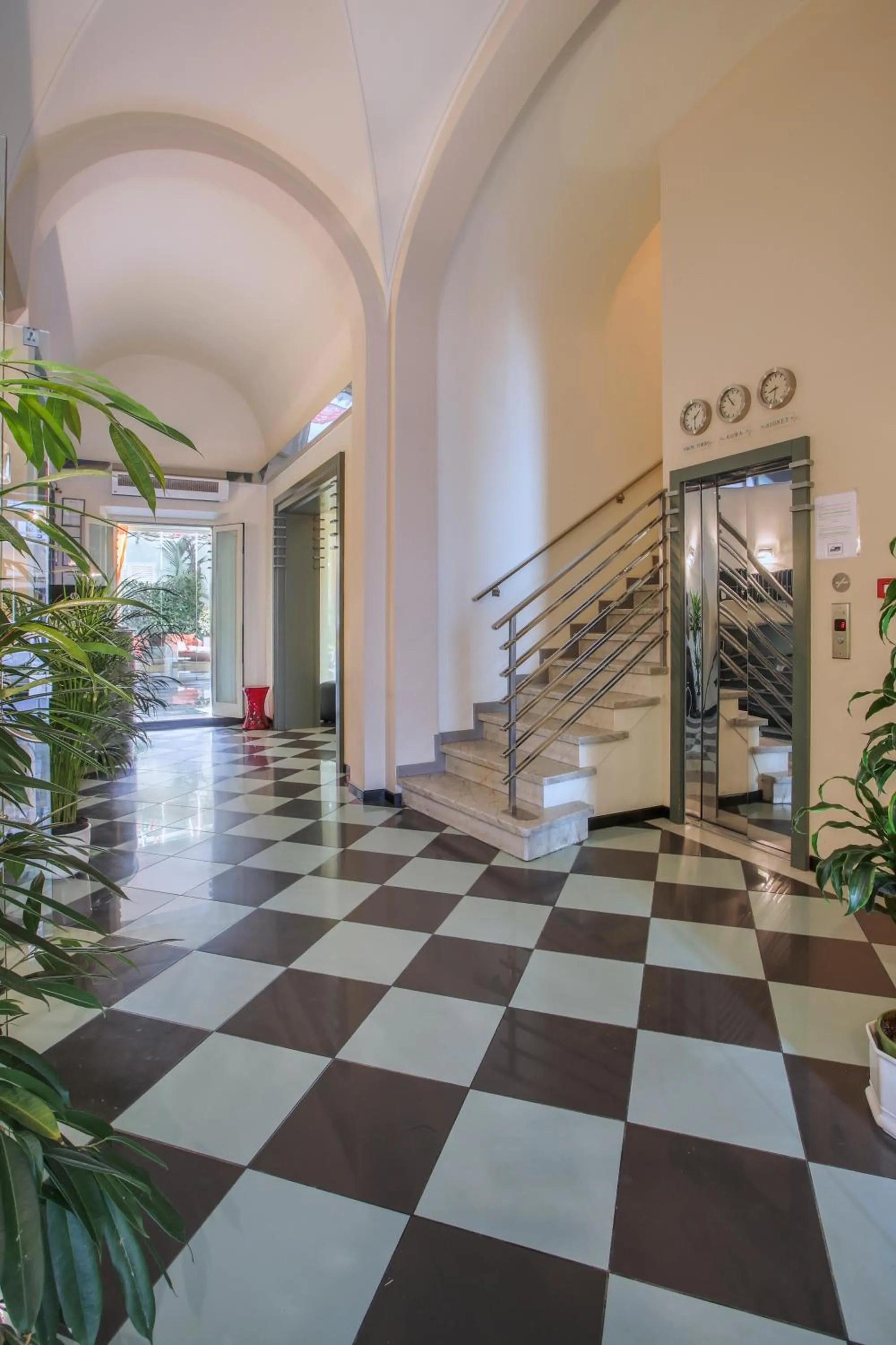 Lobby or reception in Hotel Tirrenia