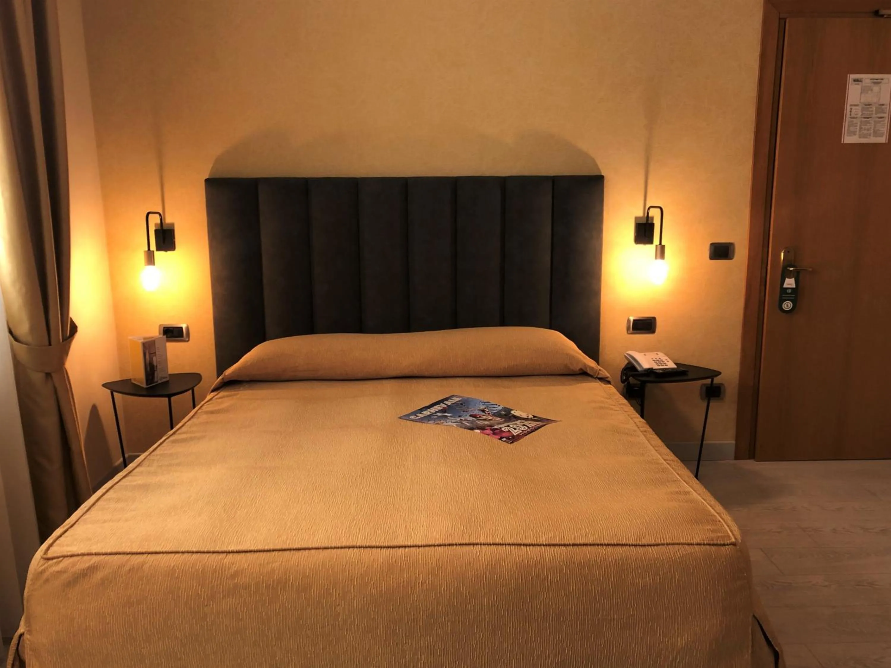 Bed in Hotel Tirrenia