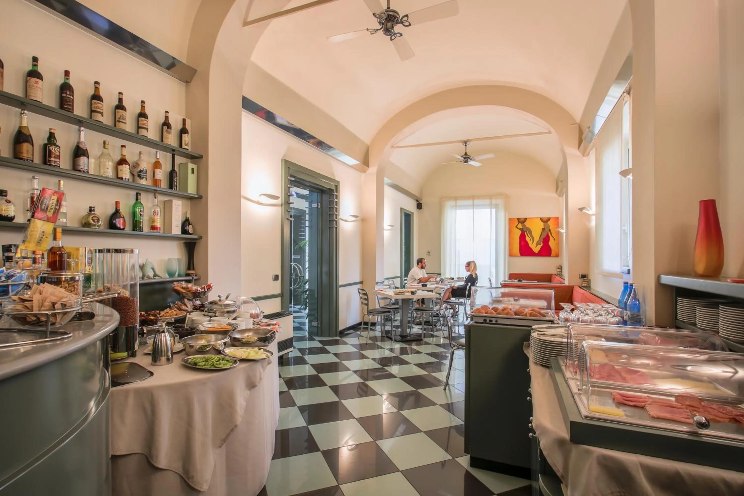 Breakfast in Hotel Tirrenia
