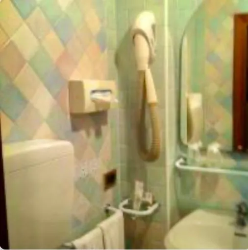 Bathroom in Hotel Villa Tiziana