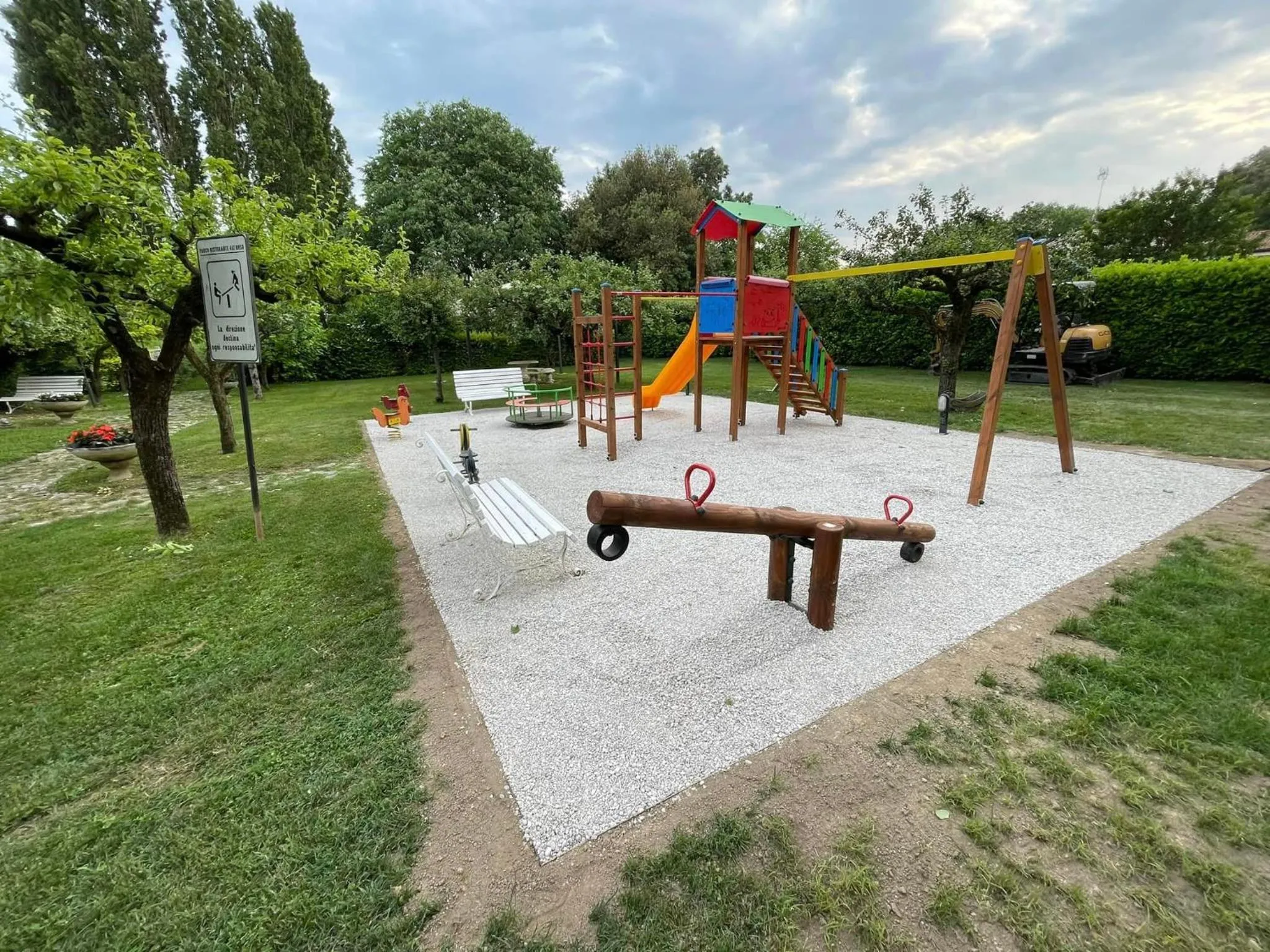 Children play ground in Hotel all'Orso