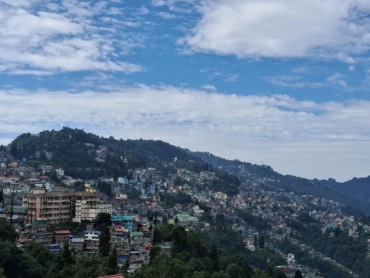 View (from property/room) in Crescent Resort, Darjeeling