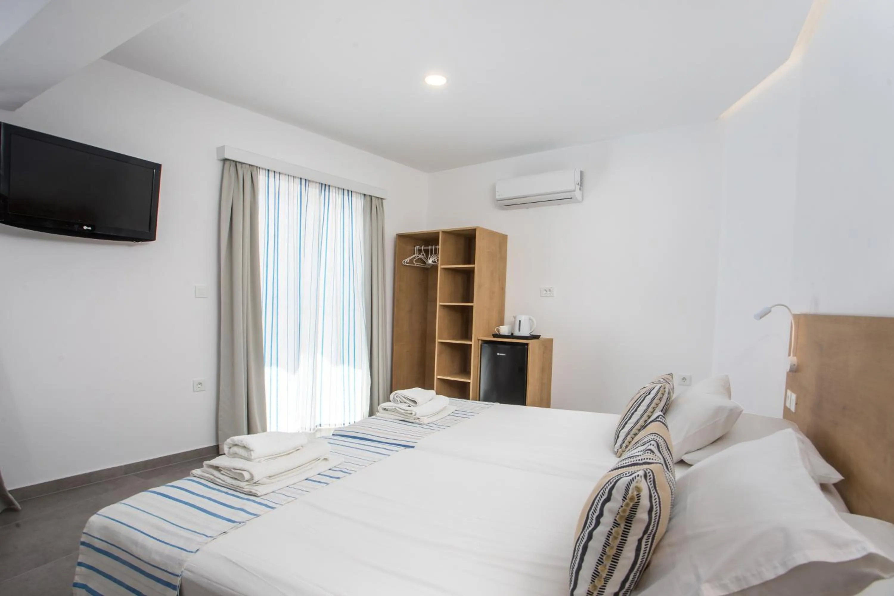 Bedroom, Bed in Mando Living -Faliraki