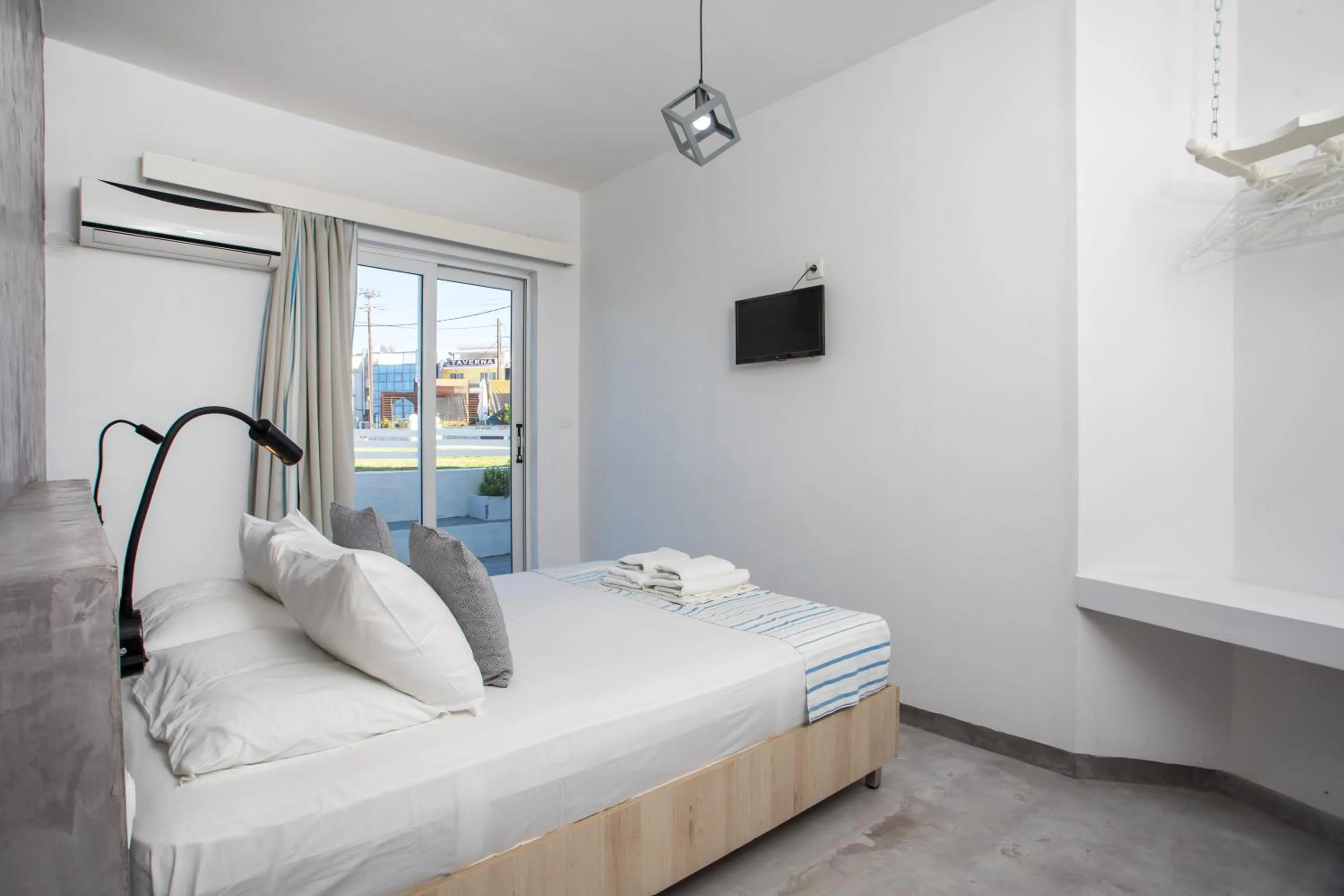 TV and multimedia, Bed in Mando Living -Faliraki
