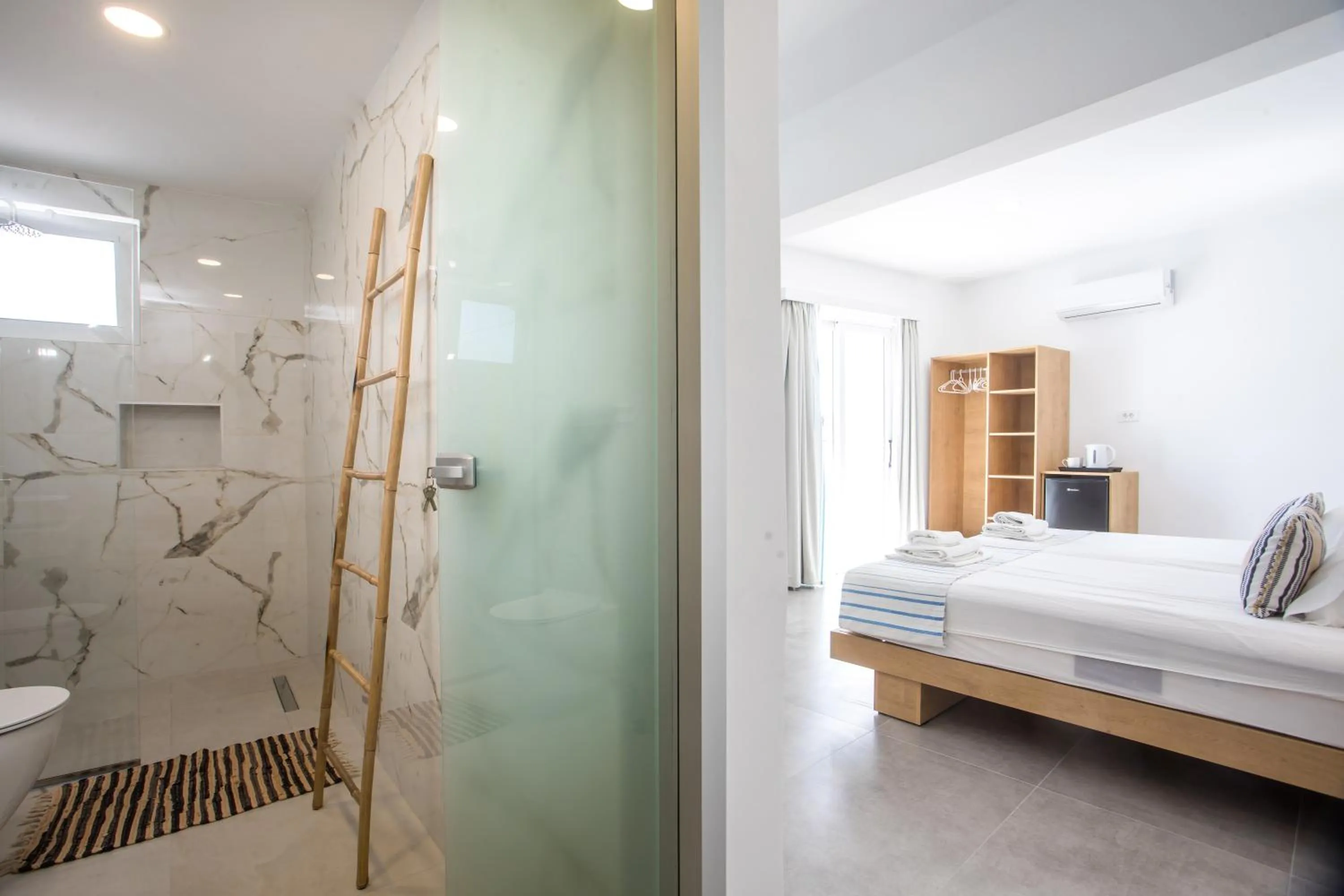 Bed in Mando Living -Faliraki