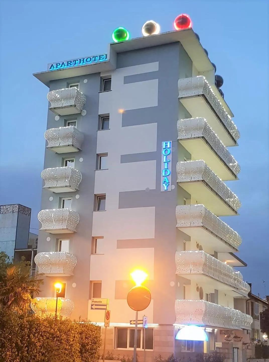 Property building in Aparthotel Holiday