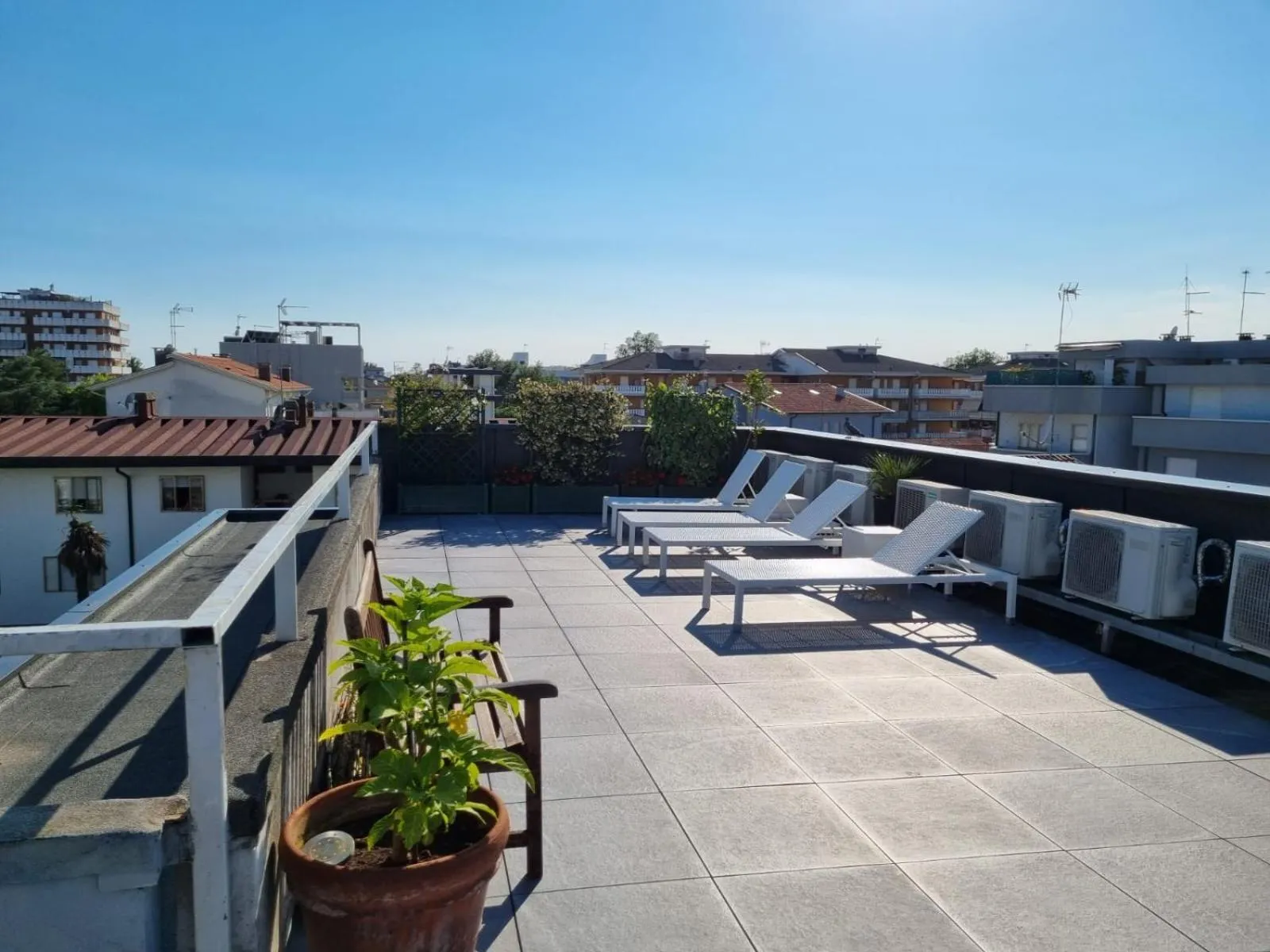 Solarium in Aparthotel Holiday