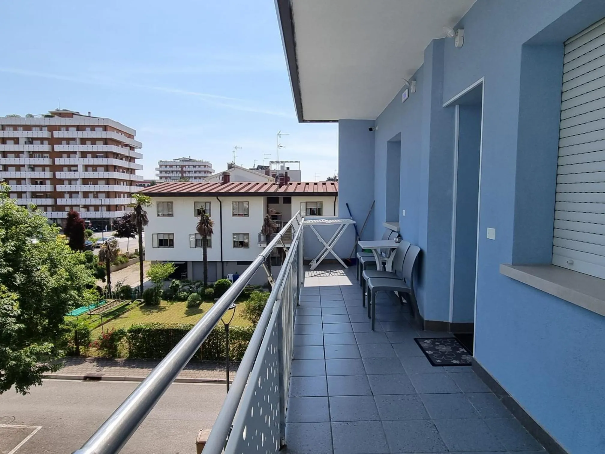 Balcony/Terrace in Aparthotel Holiday
