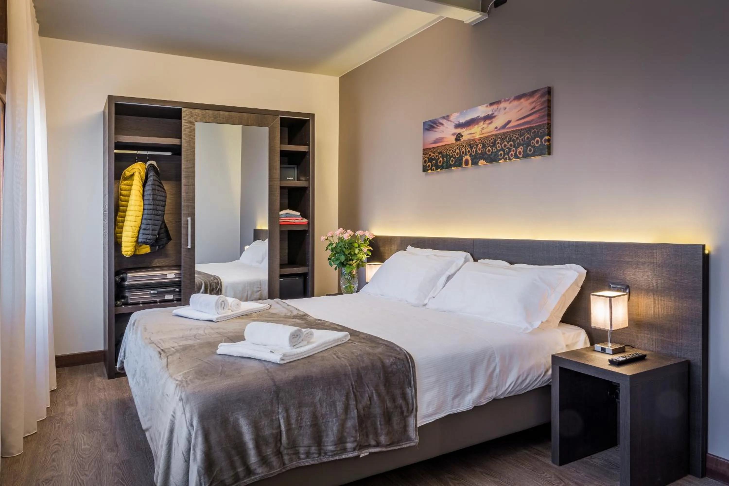 Bed in Hotel Gardenia Sirmione