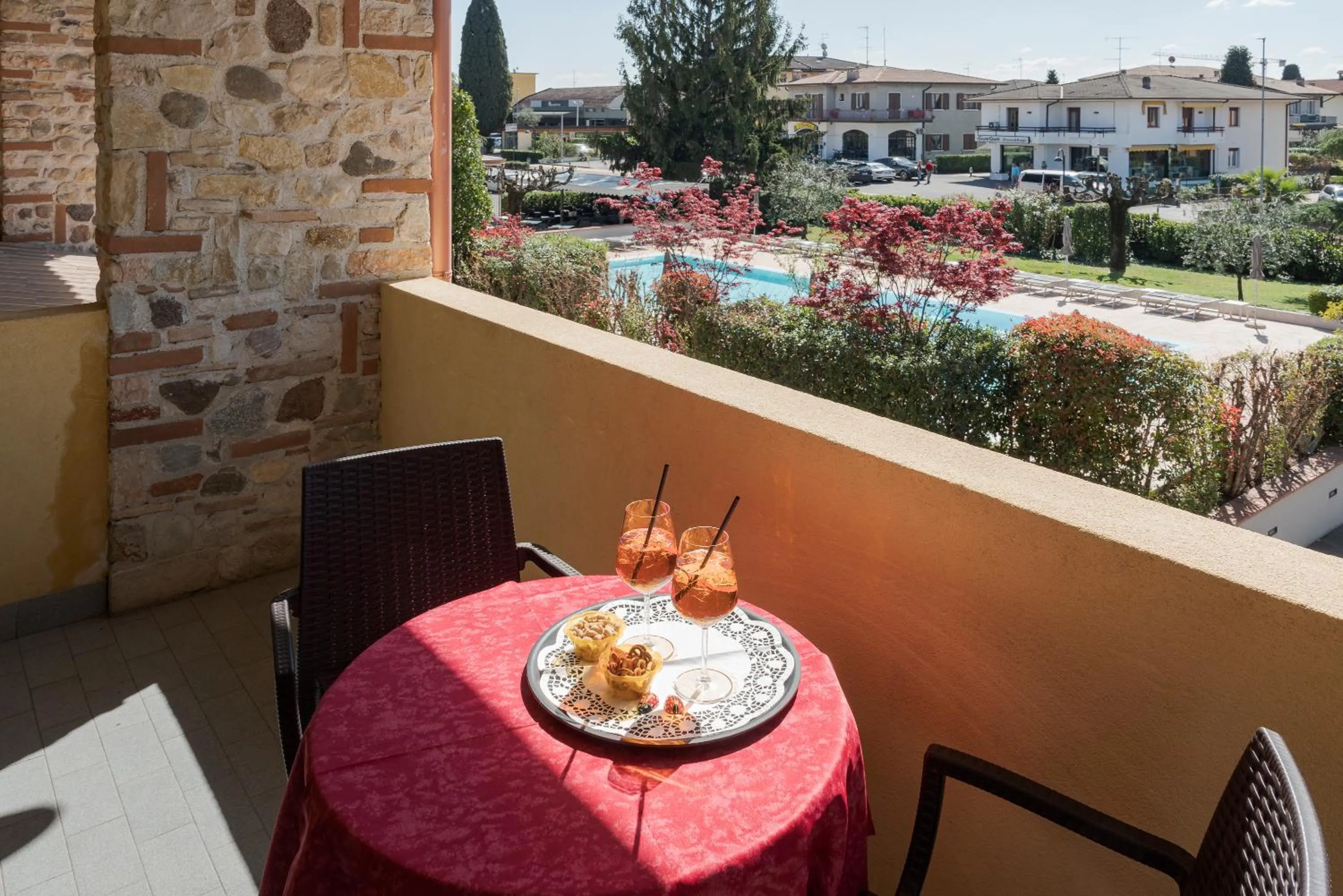 Balcony/Terrace in Hotel Gardenia Sirmione