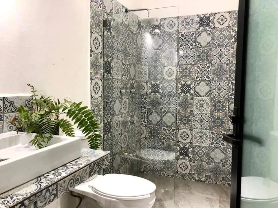 Bathroom in Villas Chital Bacalar