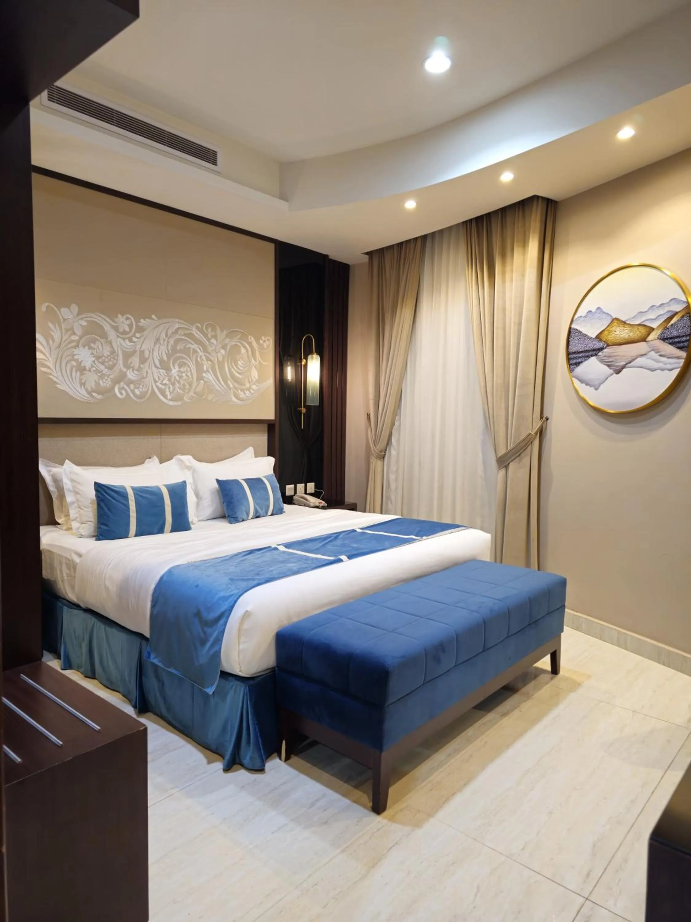 Bed in Royal Boutique Hotel