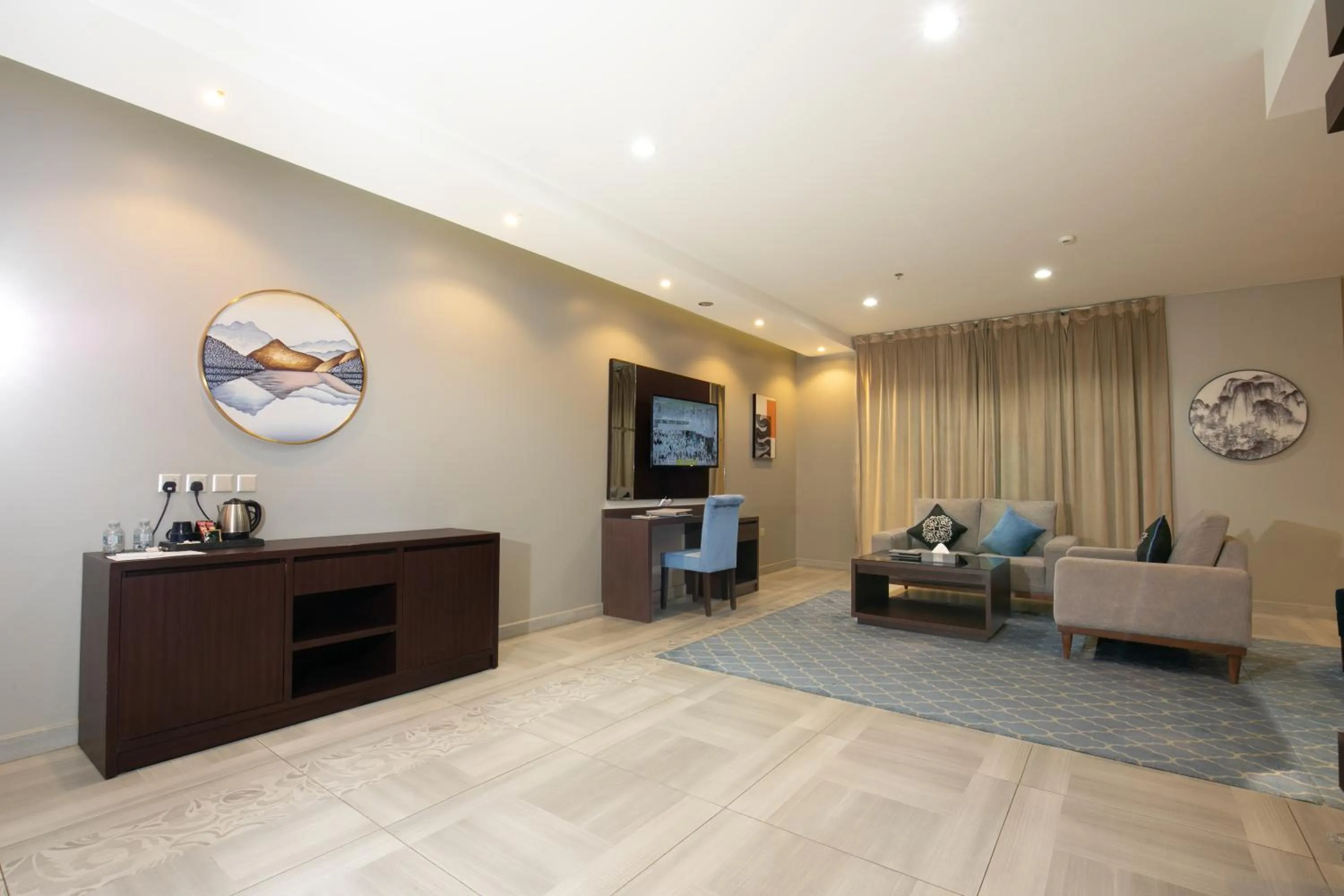 Seating area in Royal Boutique Hotel