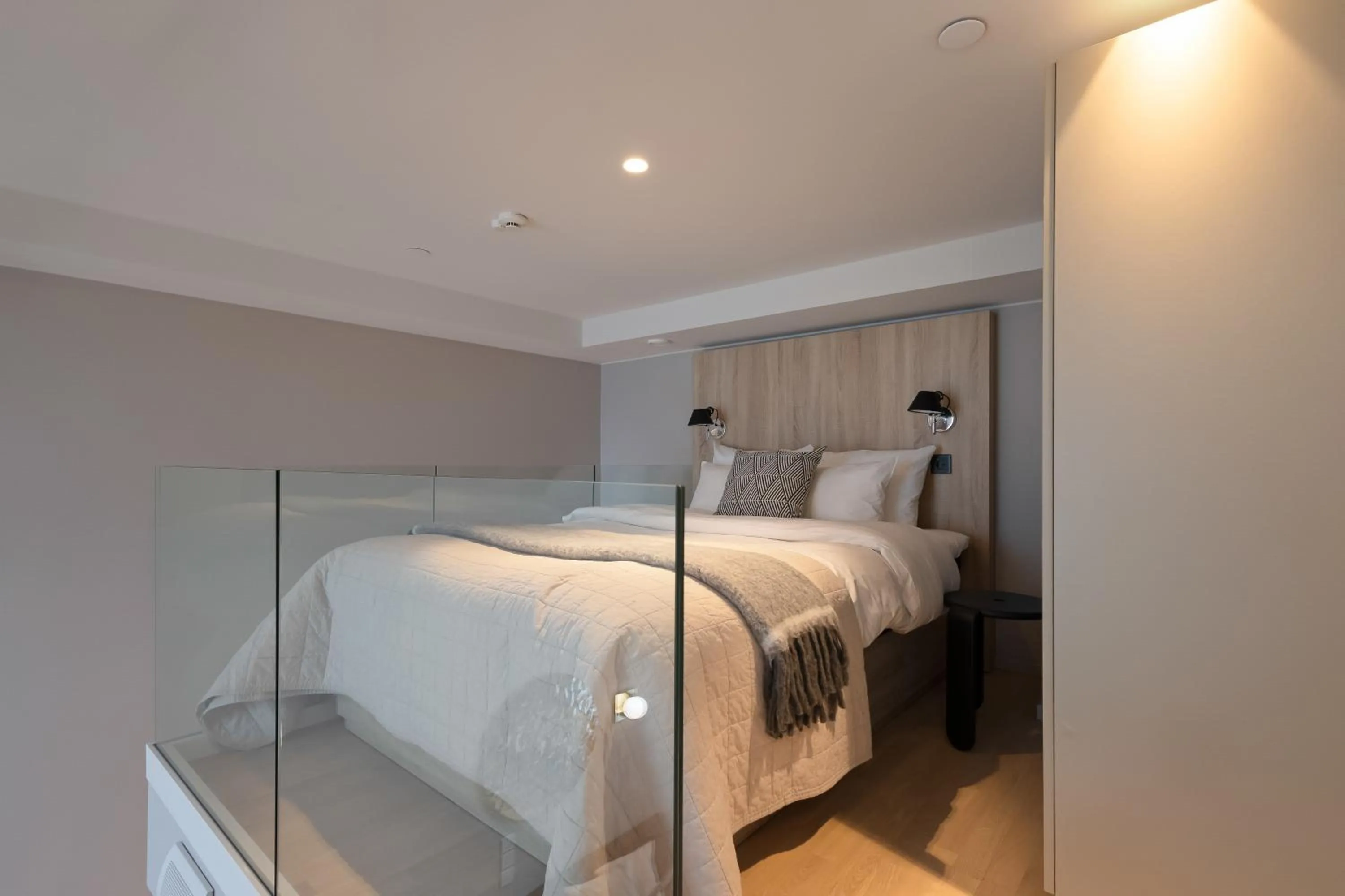 Bed in Unity Helsinki - A Studio Hotel