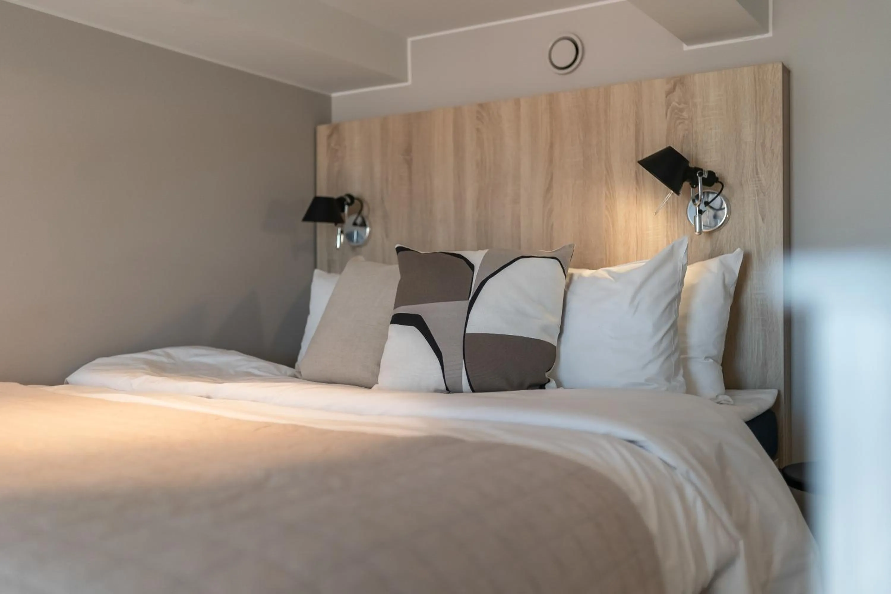 Bed in Unity Helsinki - A Studio Hotel