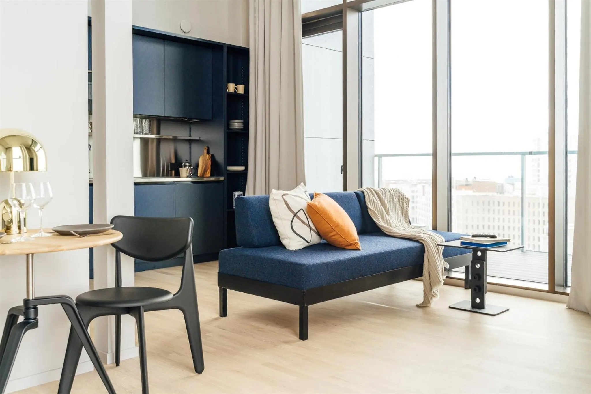 Kitchen or kitchenette in Unity Helsinki - A Studio Hotel