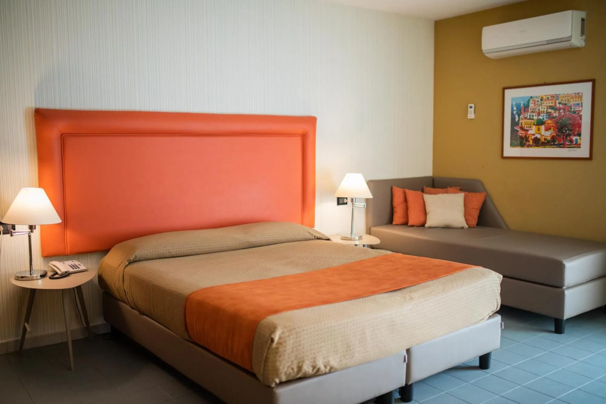 Bed in Albergo Athenaeum