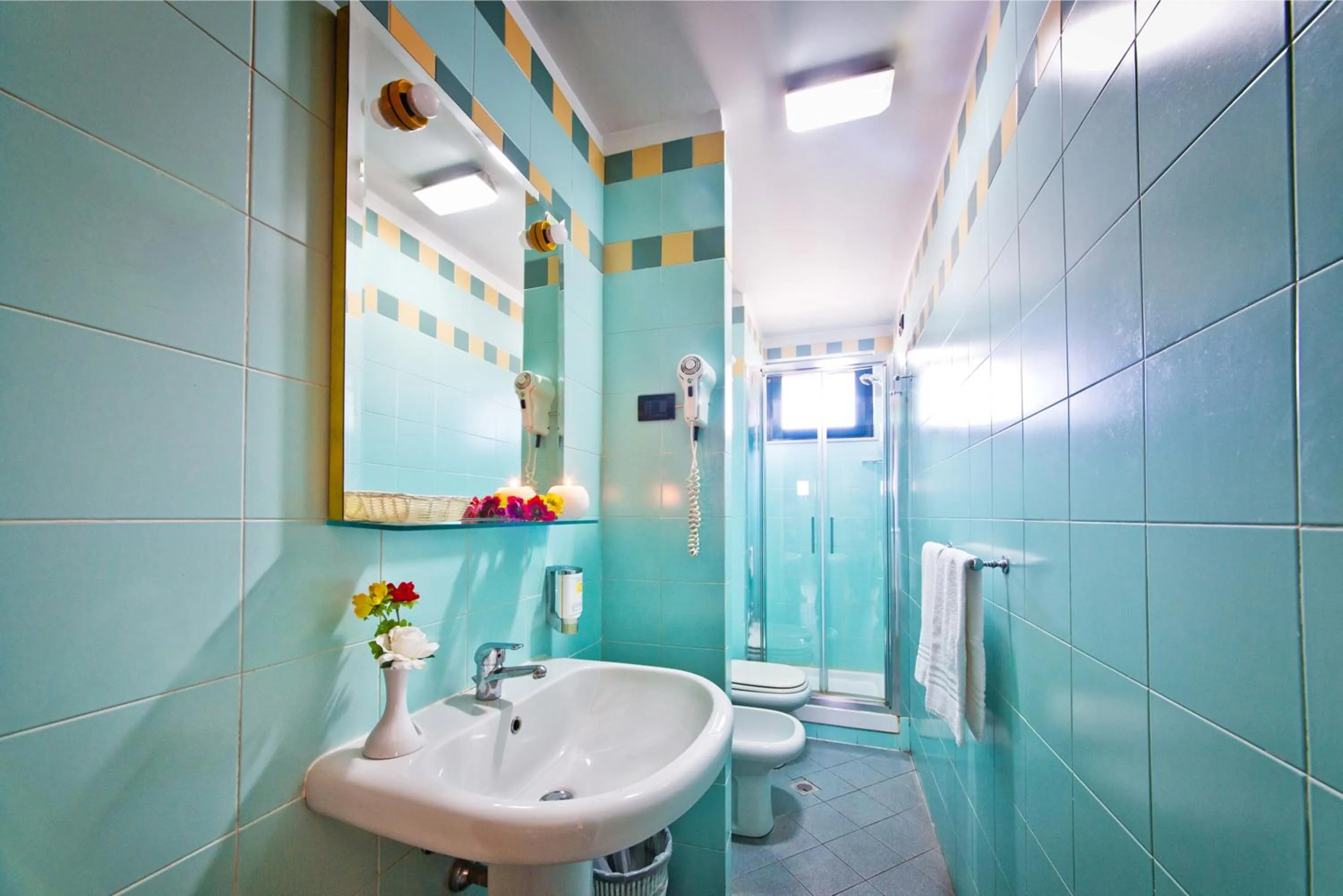 Bathroom in Albergo Athenaeum