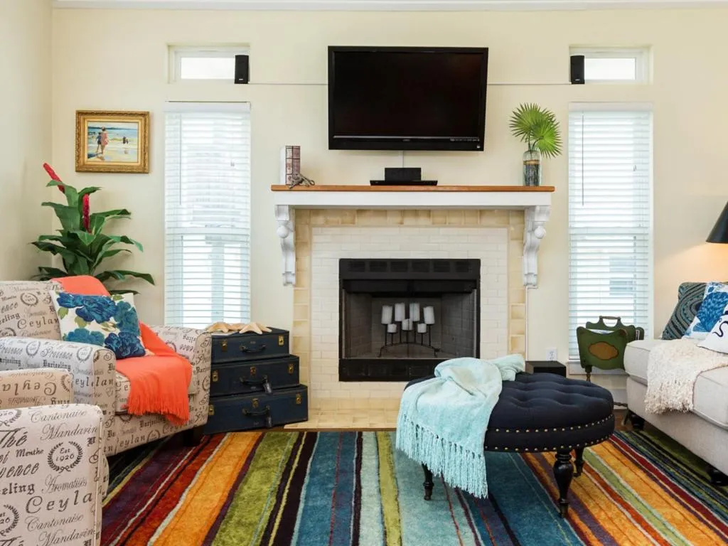 Living room in Once Upon a Tide