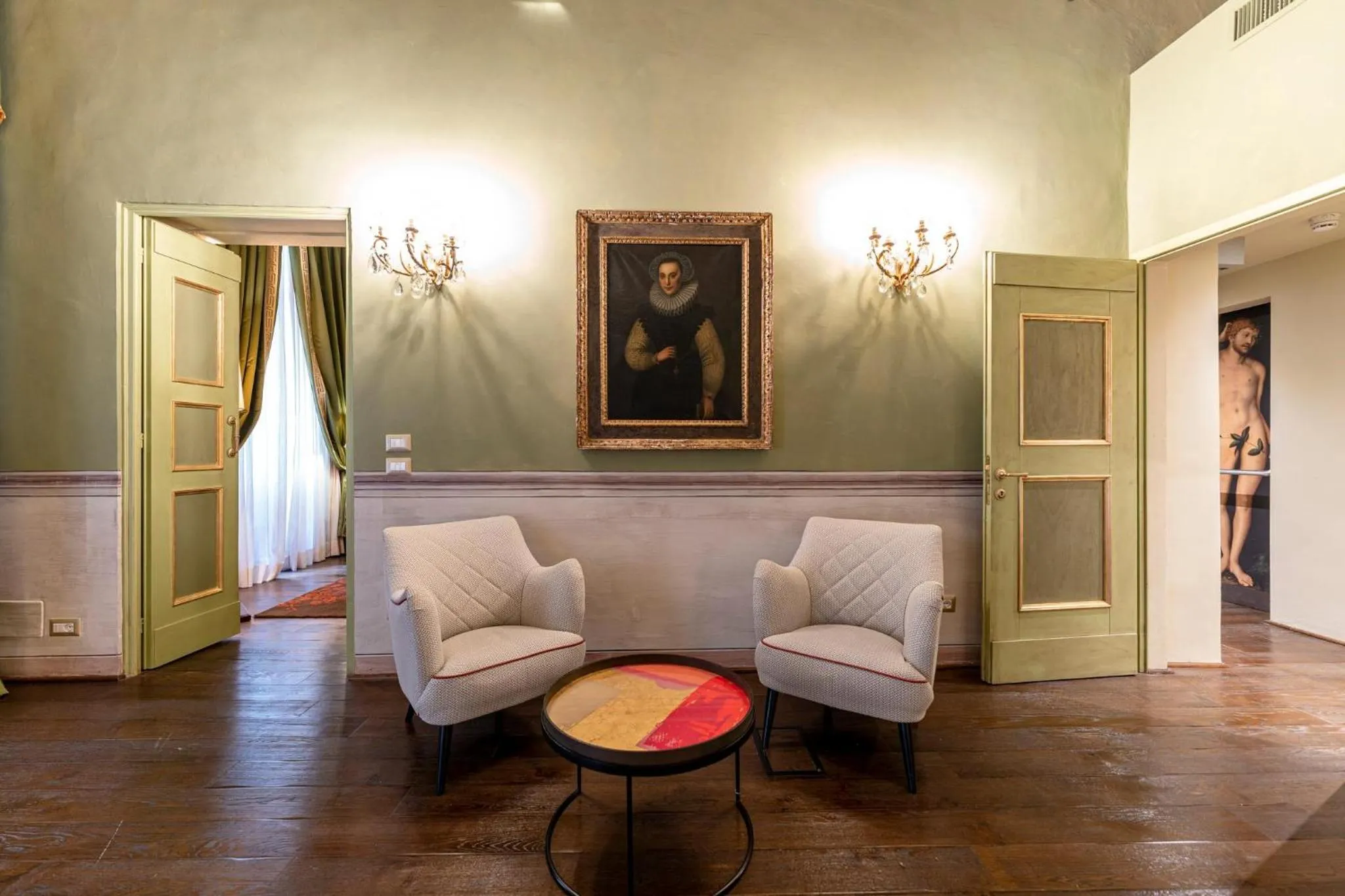 Living room in Grand Hotel Cavour