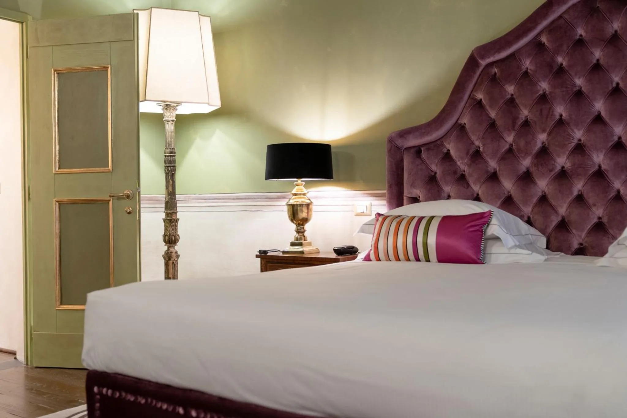 Bedroom, Bed in Grand Hotel Cavour