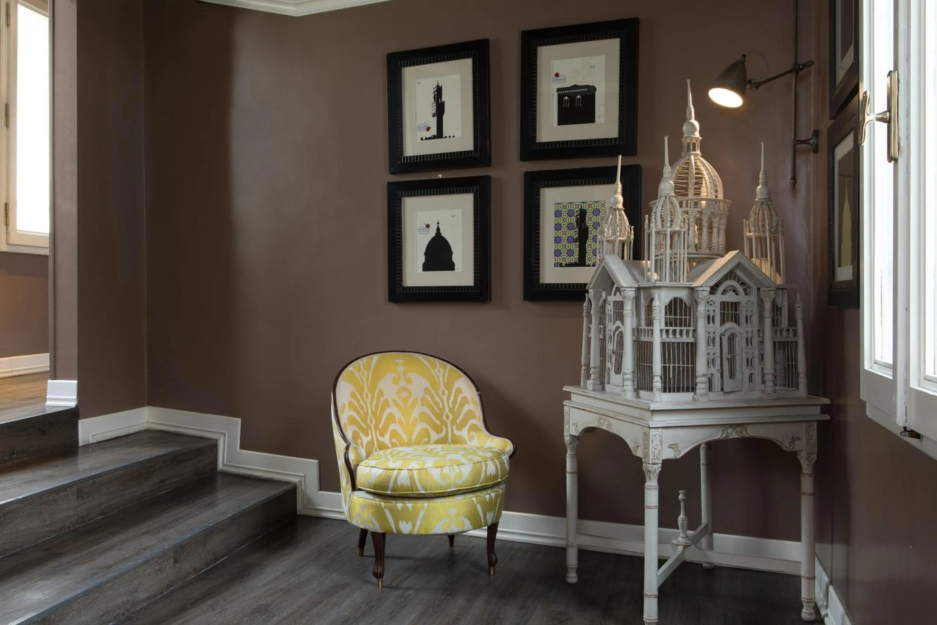 Decorative detail in Grand Hotel Cavour