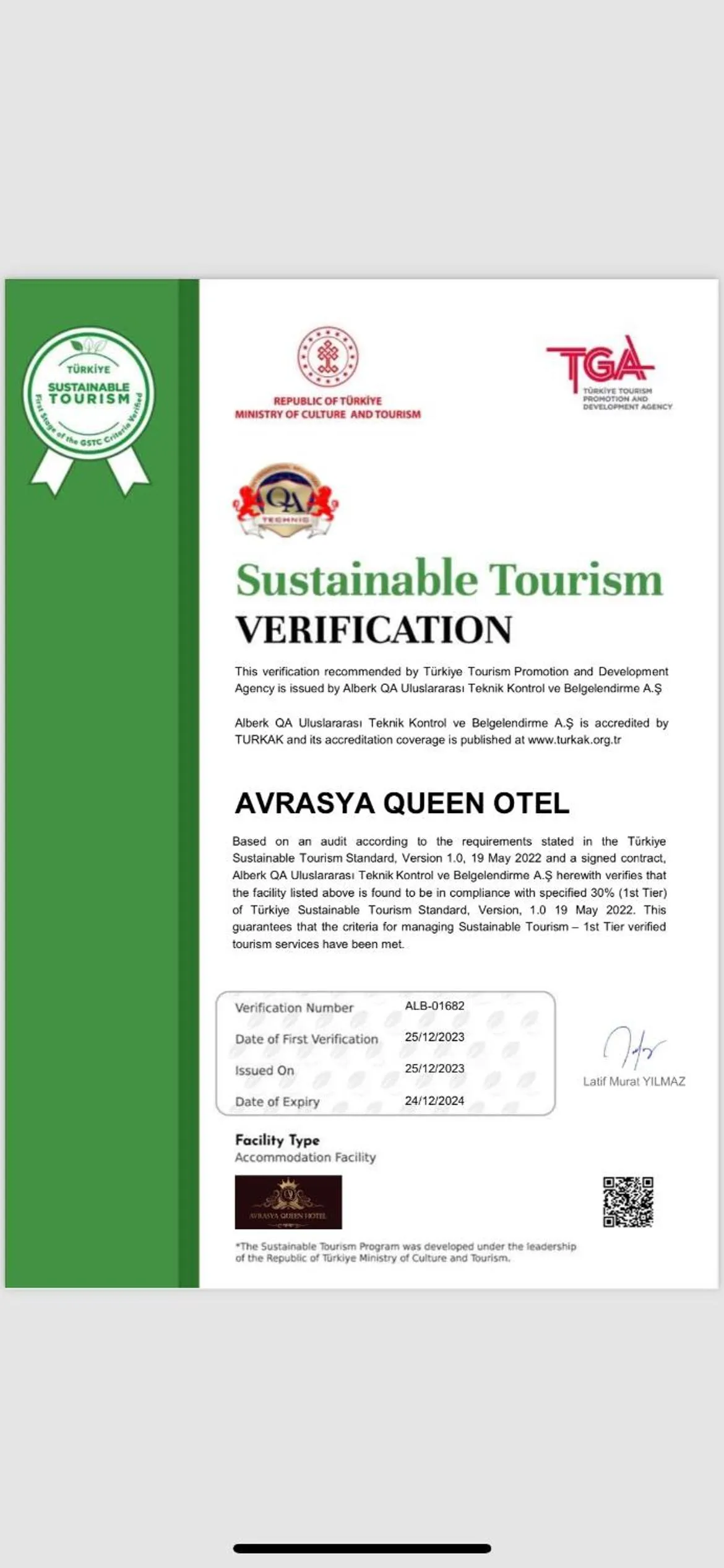 Property logo or sign in AVRASYAQUEEN HOTEL