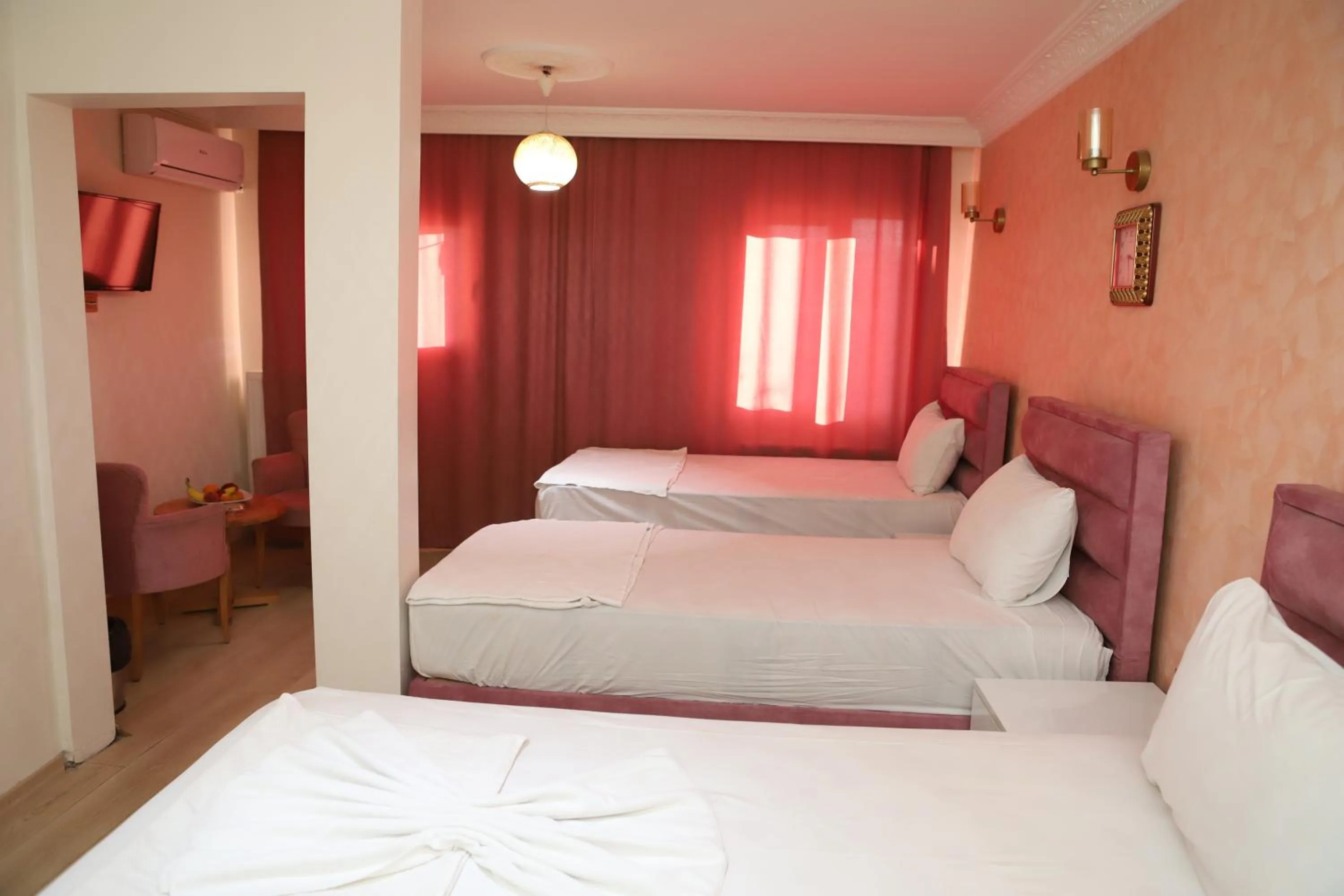 Photo of the whole room, Bed in AVRASYAQUEEN HOTEL