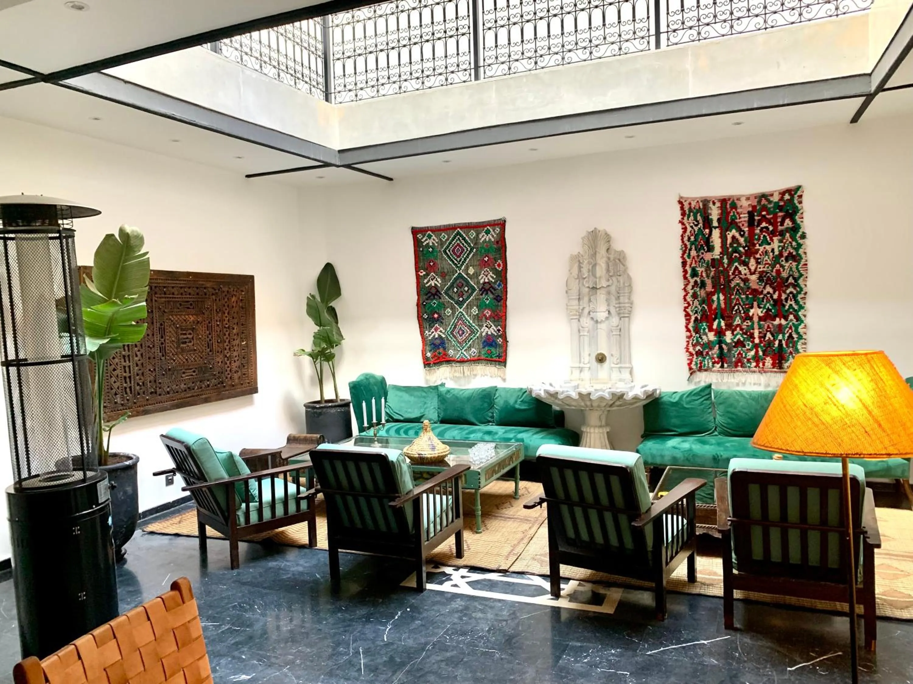 Living room in Riad Ksar Saad & Spa