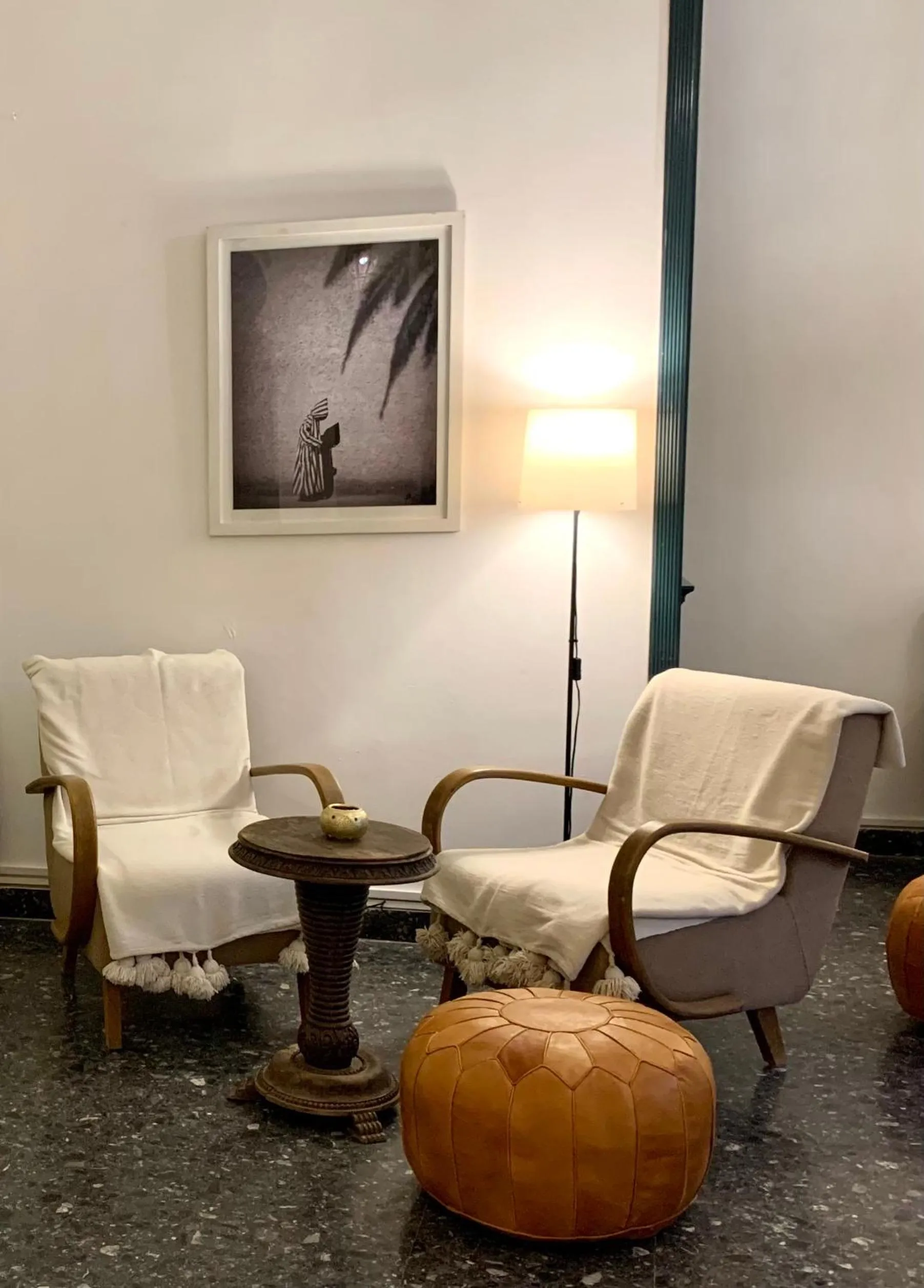 Seating area in Riad Ksar Saad & Spa