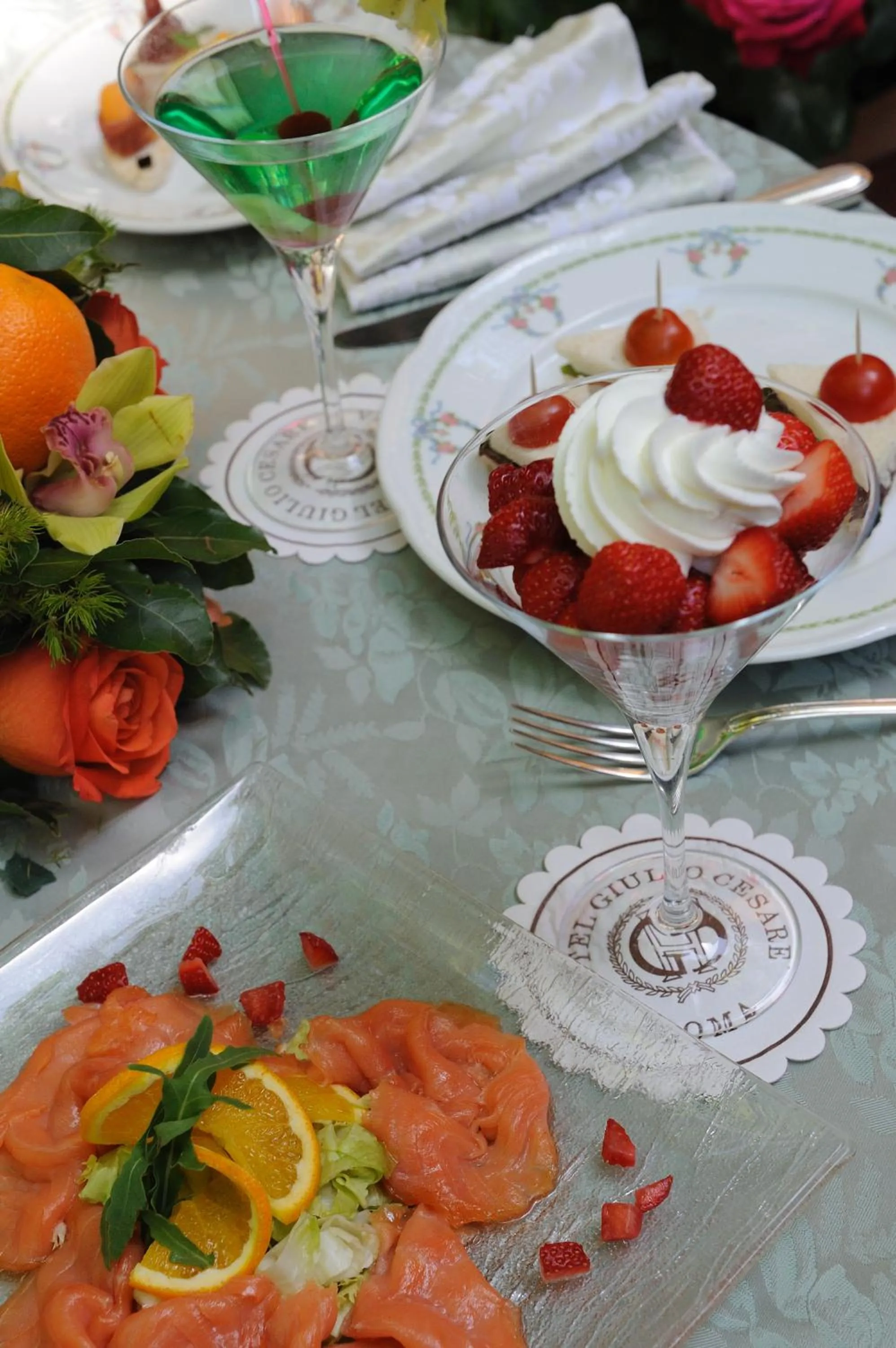 Breakfast, Food in Hotel Giulio Cesare