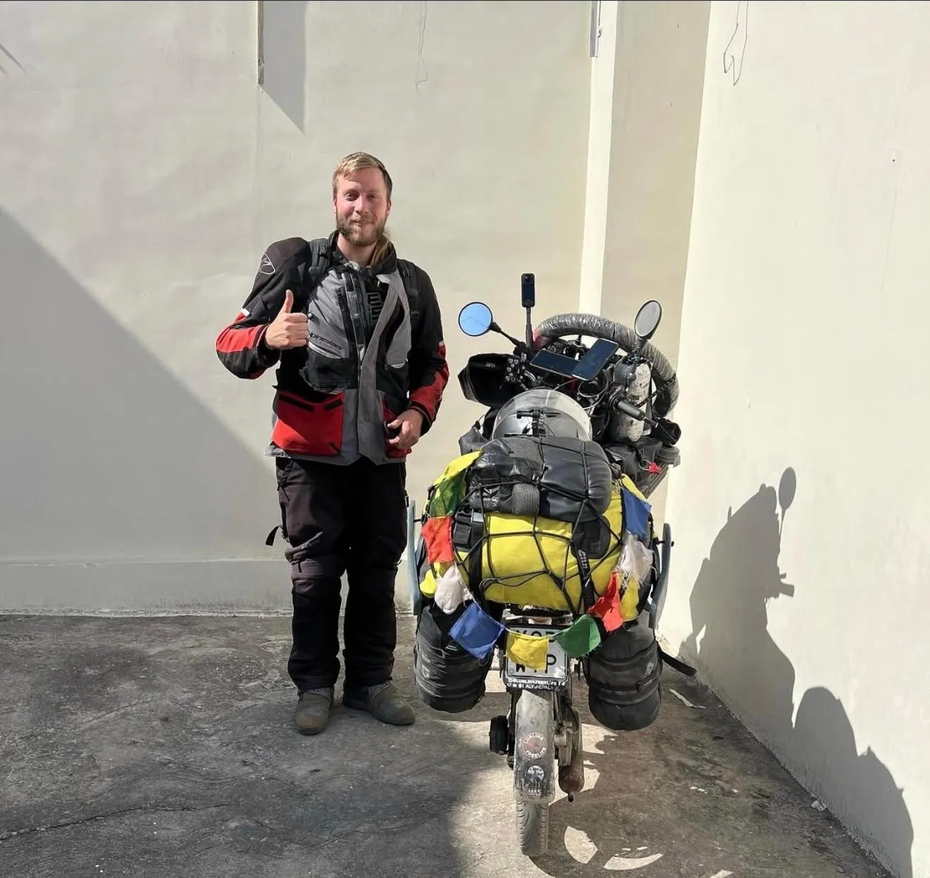 group of guests in Hostel ivory