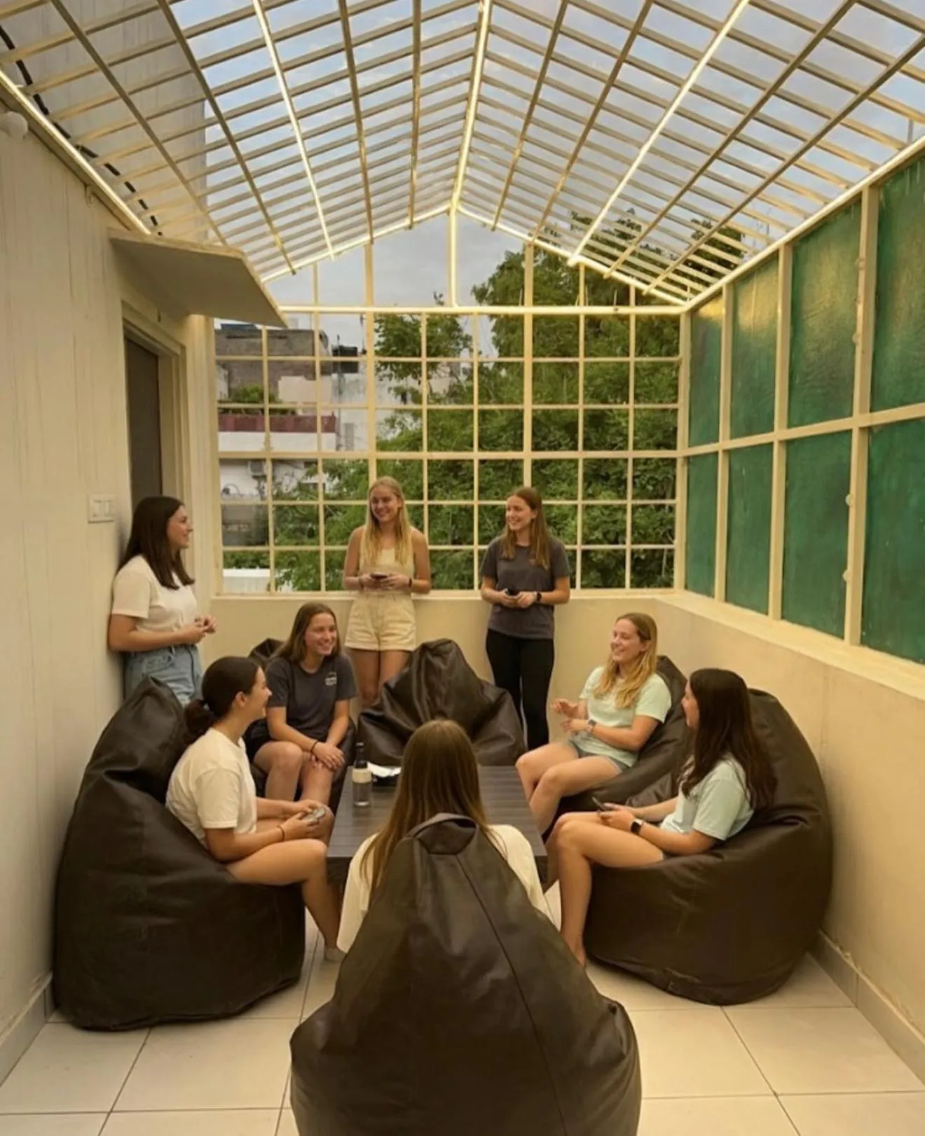 People in Hostel ivory