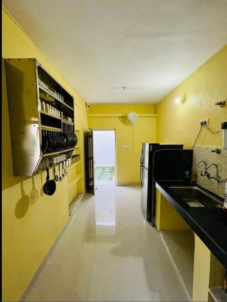 Kitchen or kitchenette in Hostel ivory