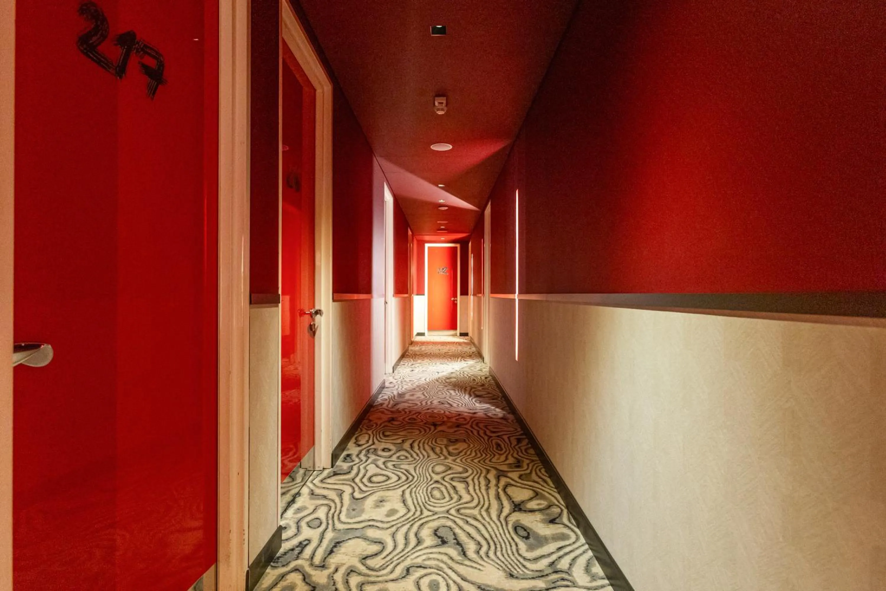 Decorative detail in DuoMo Hotel