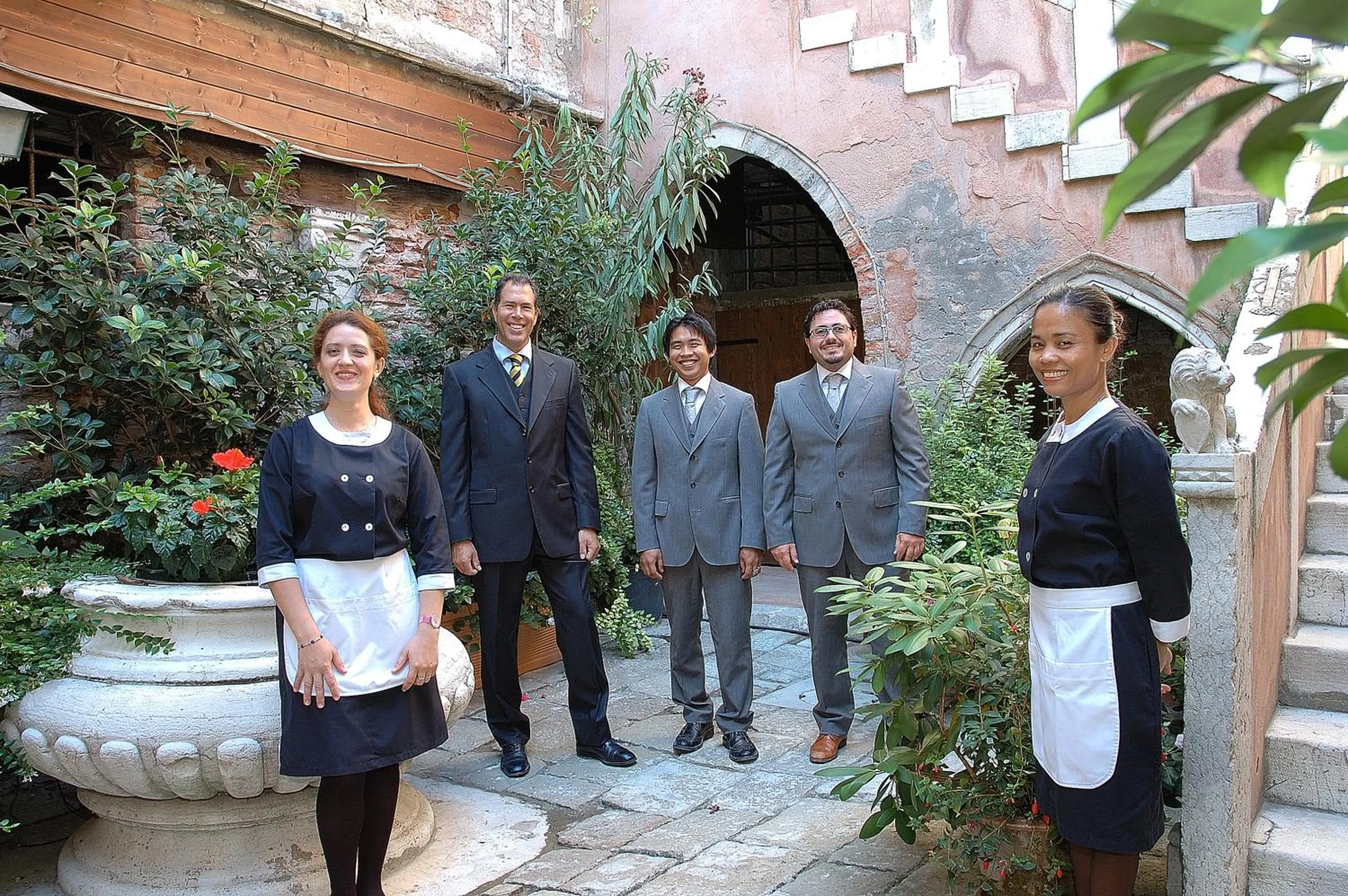 Staff in Palazzo Odoni