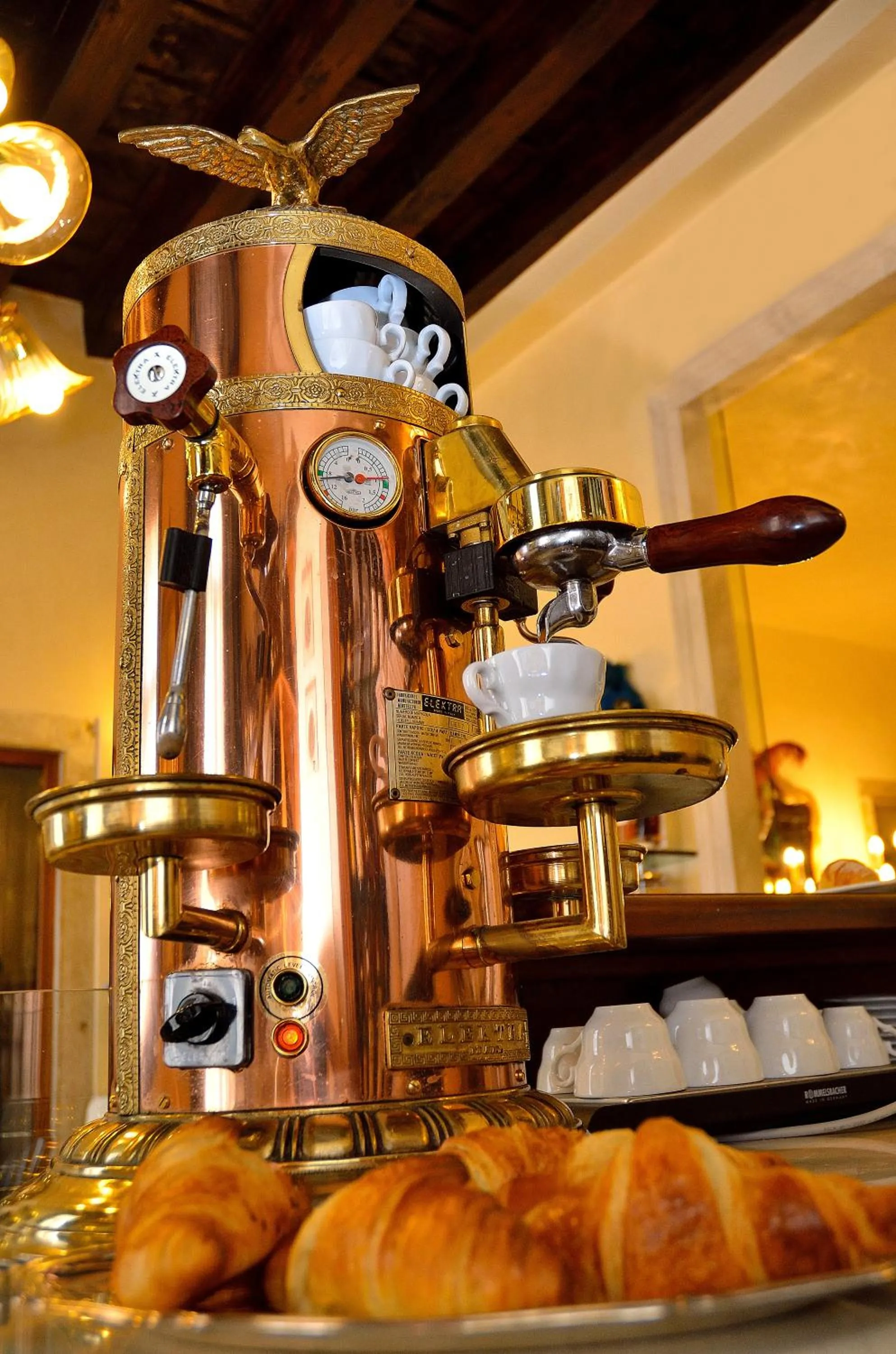 Food close-up in Palazzo Odoni