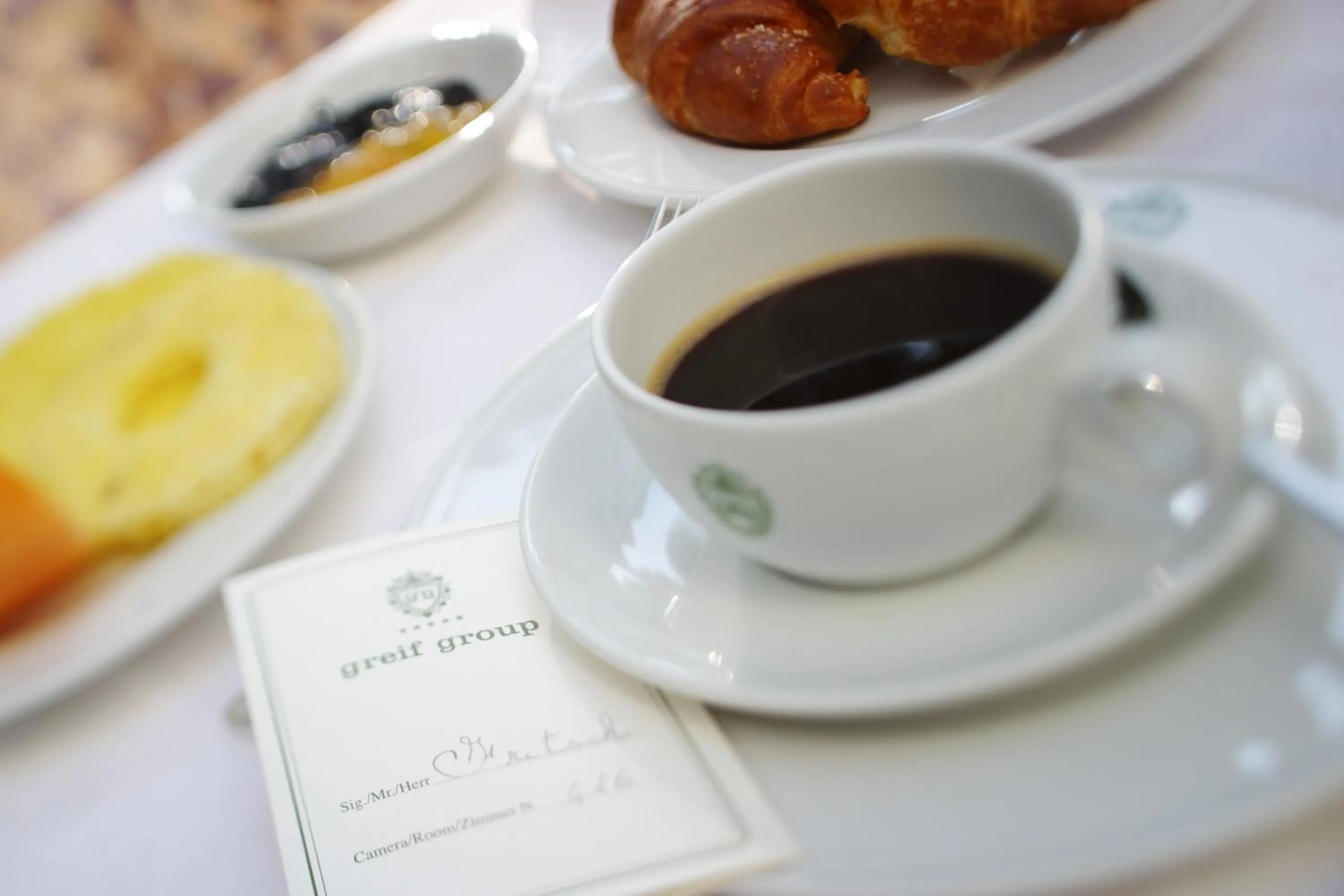 Non alcoholic drinks in Hotel Greif