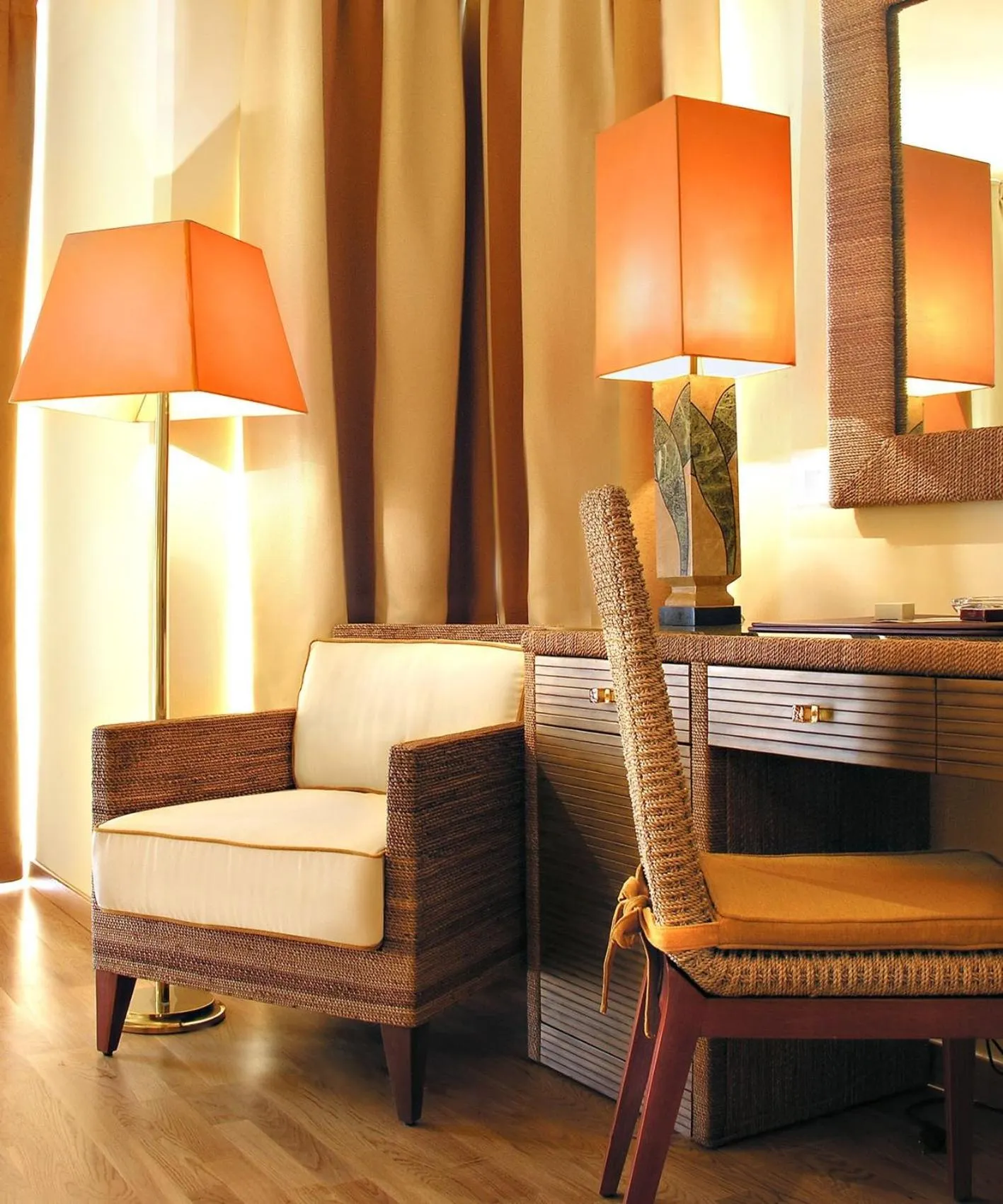 Seating area in Hotel Greif