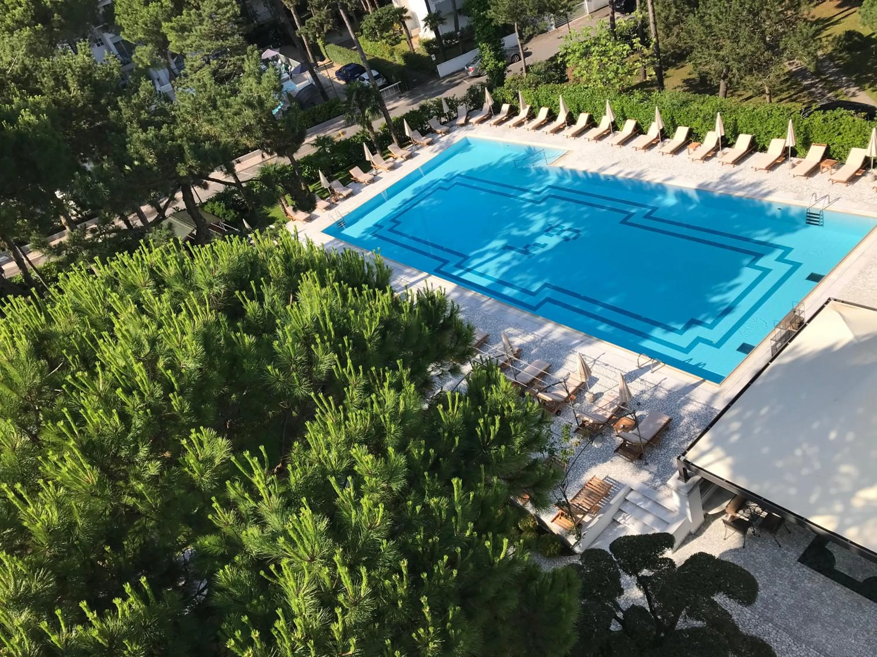 Swimming pool in Hotel Greif