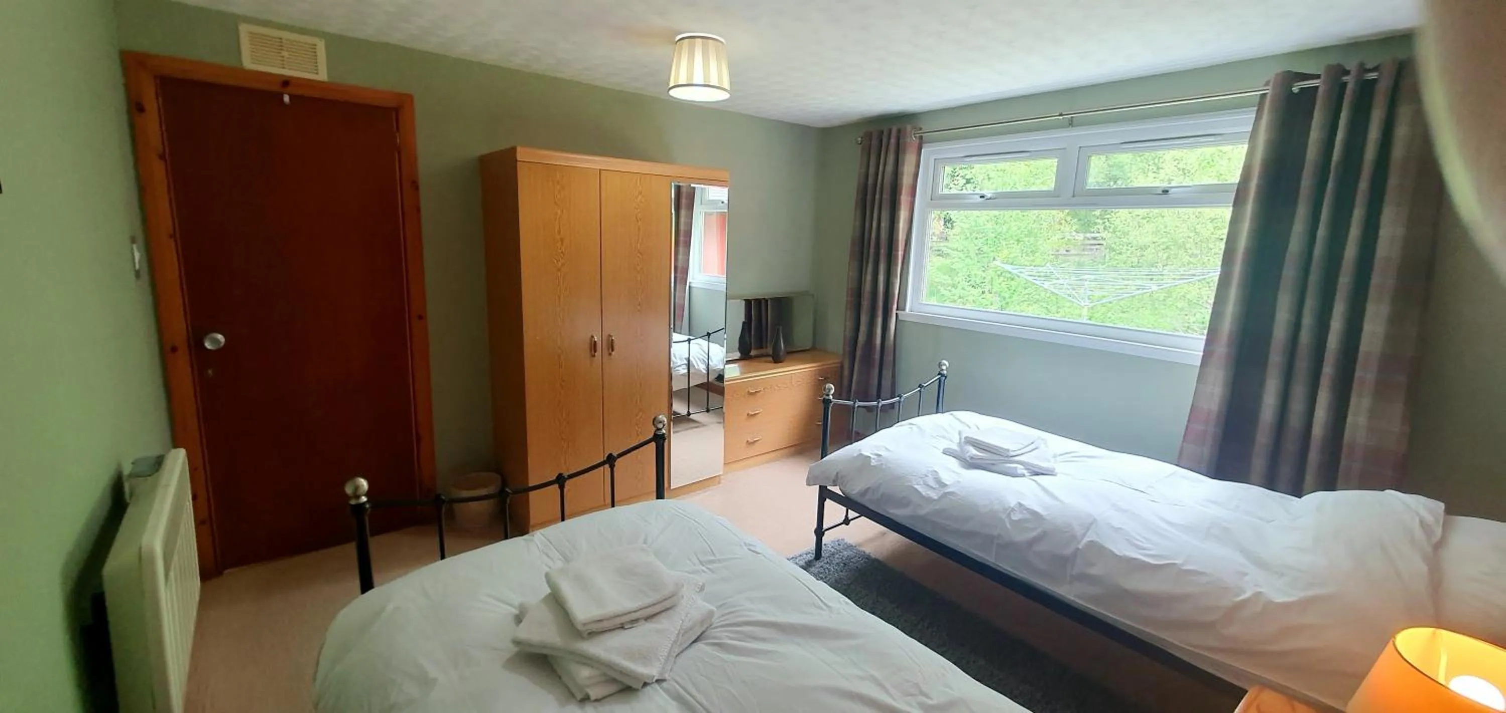 Bed in Torcroft Lodges