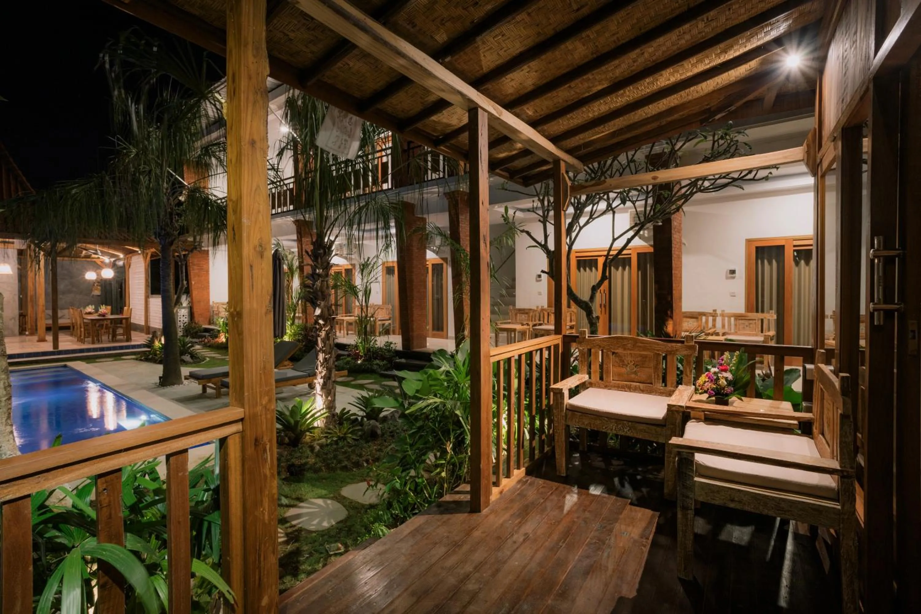 Garden view in Mag Canggu Bali By Hospitality Bali