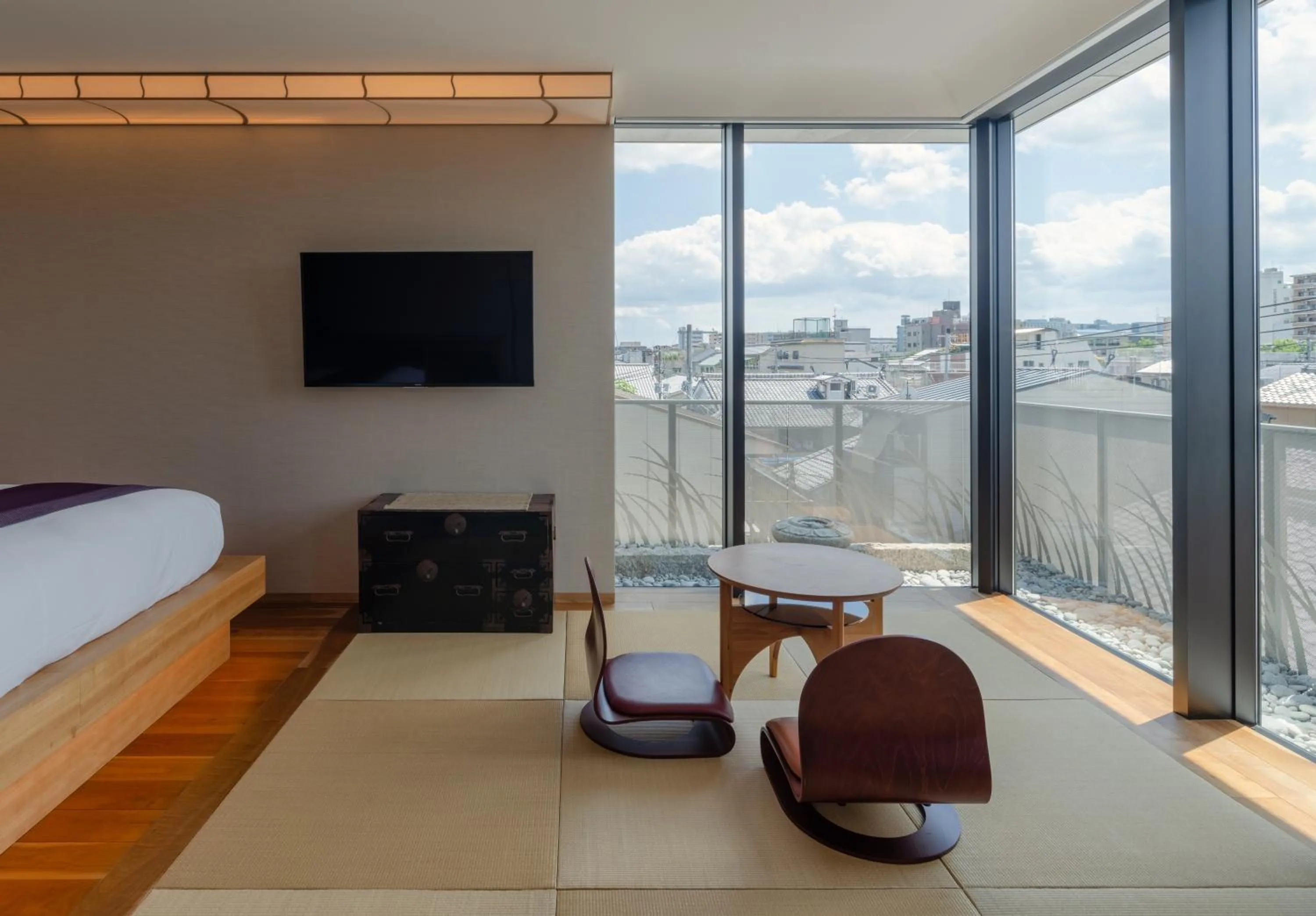 City view, Bed in Genji Kyoto, a Member of Design Hotels