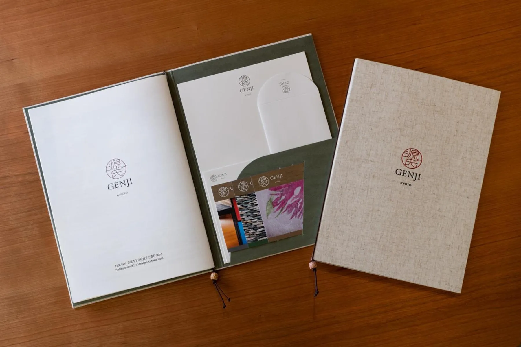 Property logo or sign in Genji Kyoto, a Member of Design Hotels