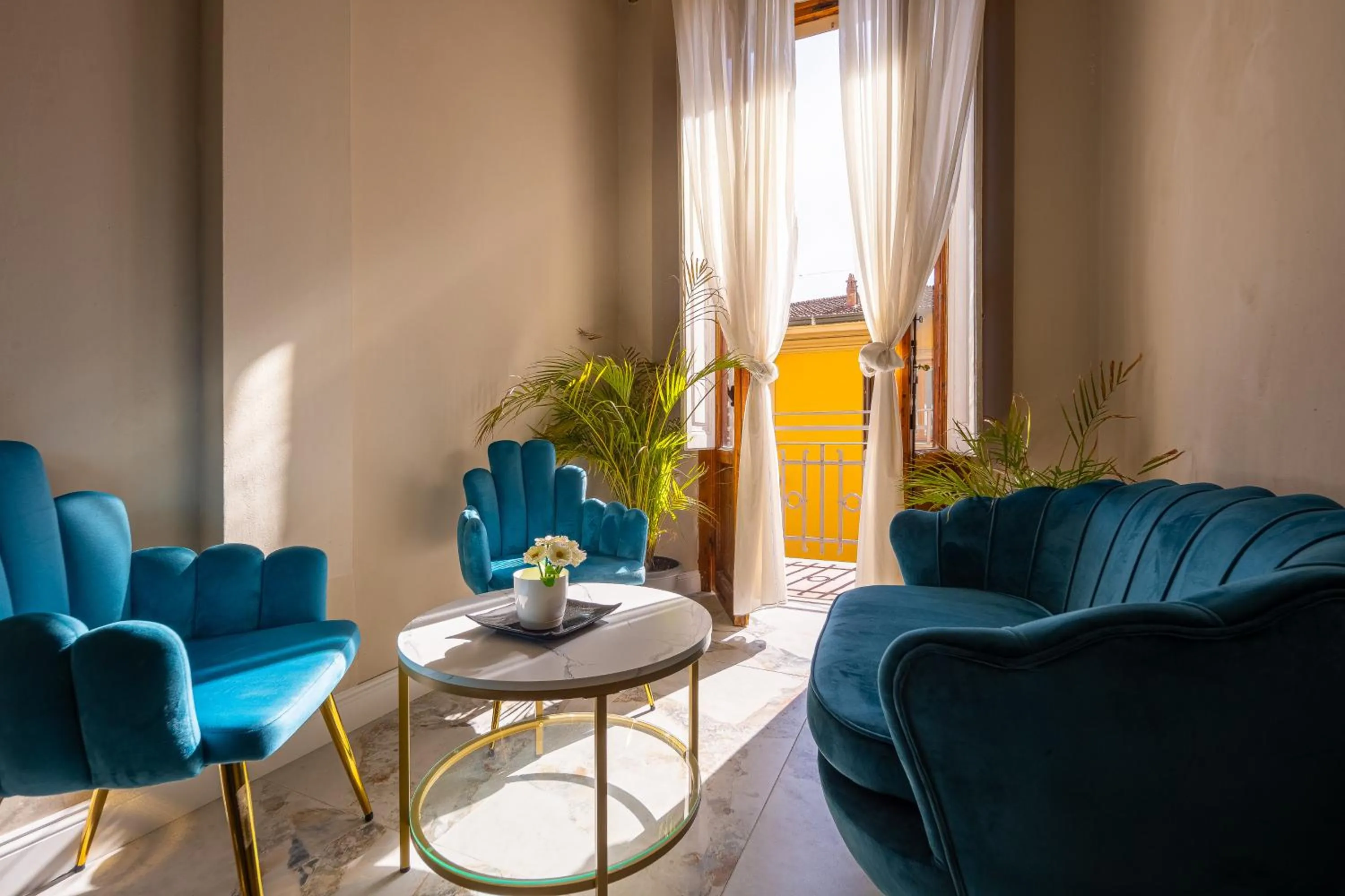 Living room in Astrid Hotel