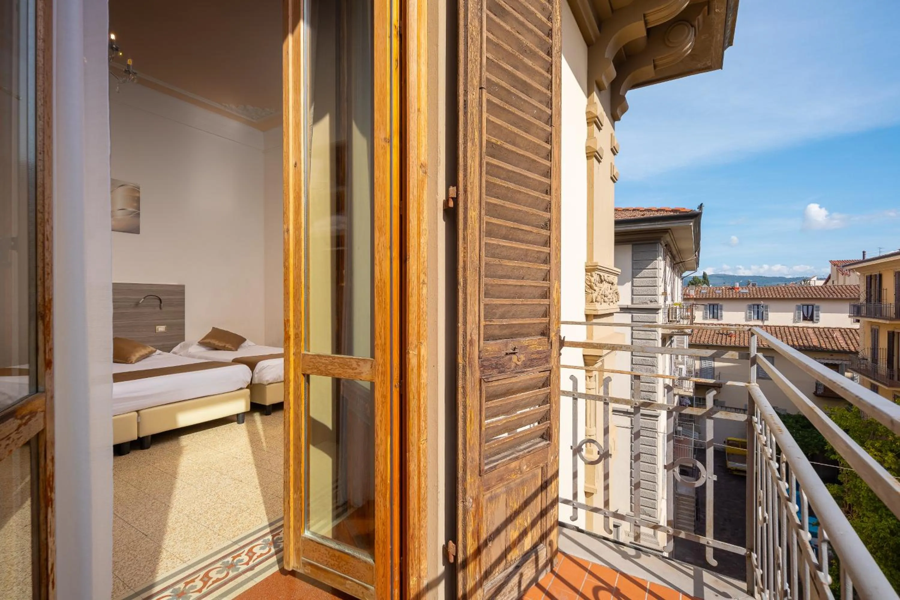 City view in Astrid Hotel