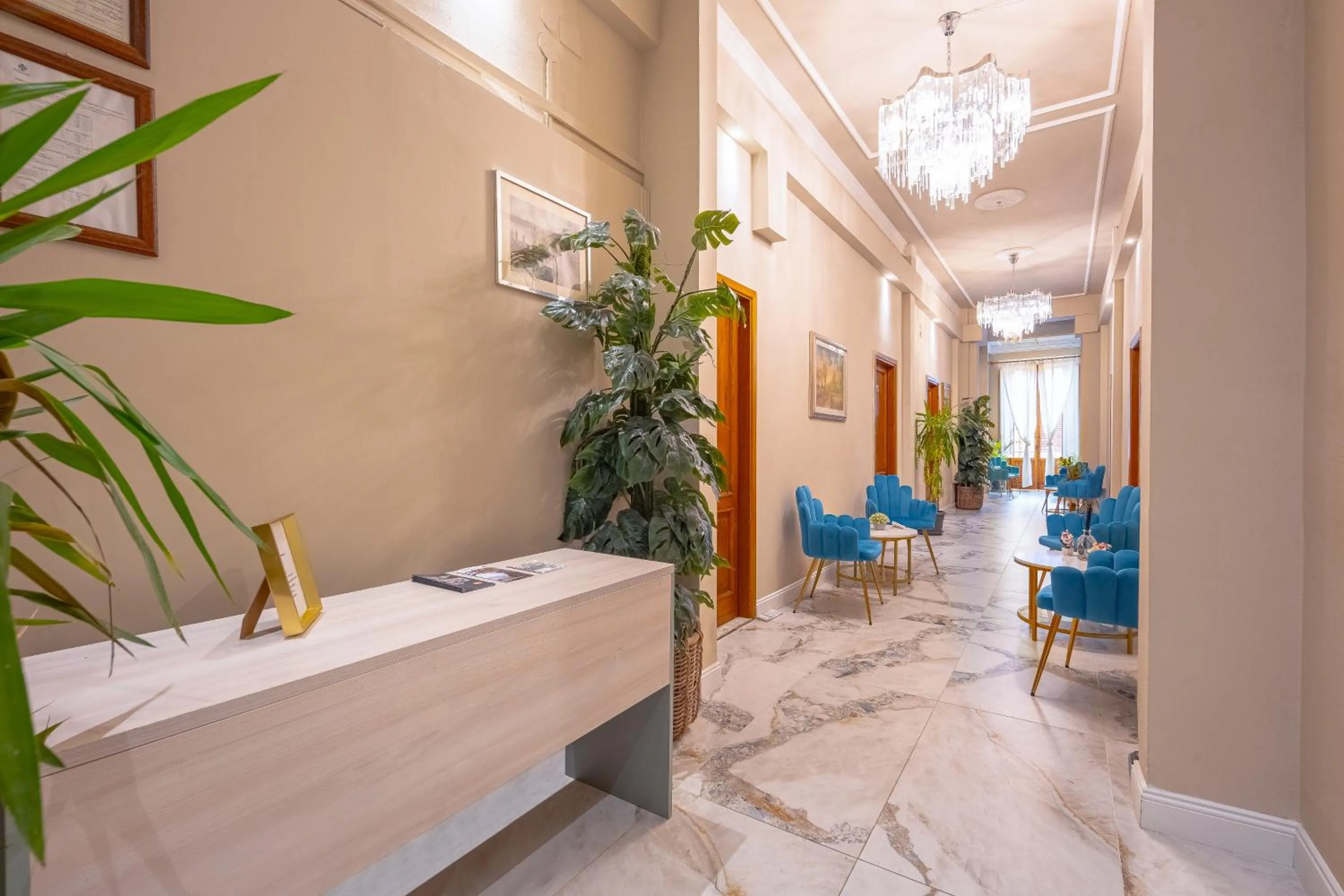 Patio in Astrid Hotel